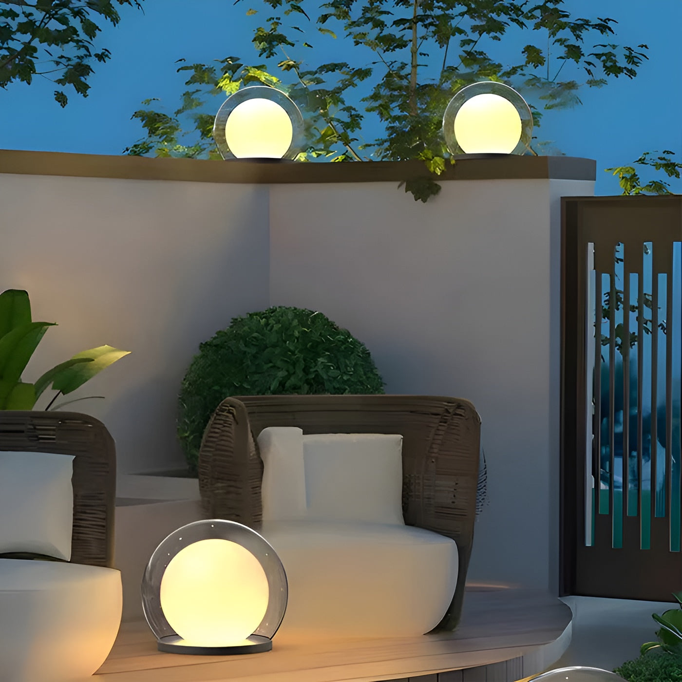 Outdoor-Säulenlampe – Elegante Außenbeleuchtung für Hof und Garten
