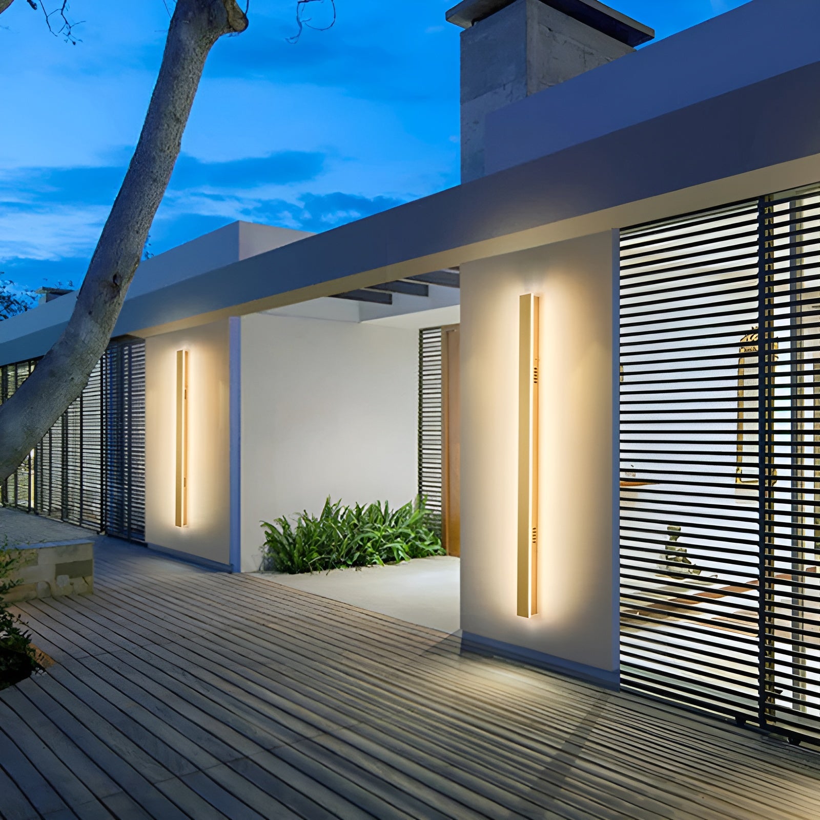 Aluminium LED Außenleuchte – Stilvoll & Wasserdicht | Für Terrasse, Eingang & Wohnzimmer