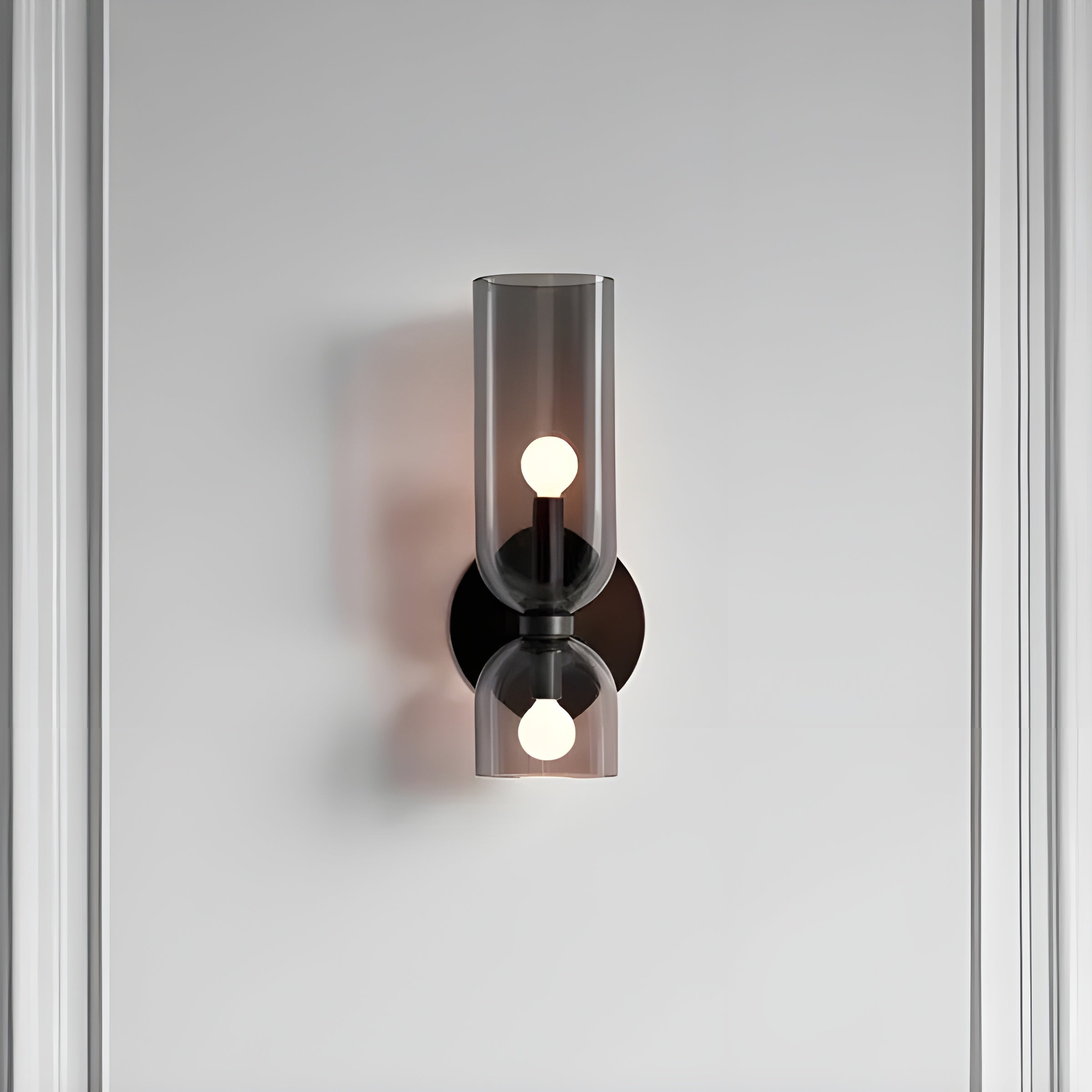 LED-Wandleuchte mit Doppelkopf – Nordisches Design, Warmes Licht für Wohn- und Arbeitsbereiche