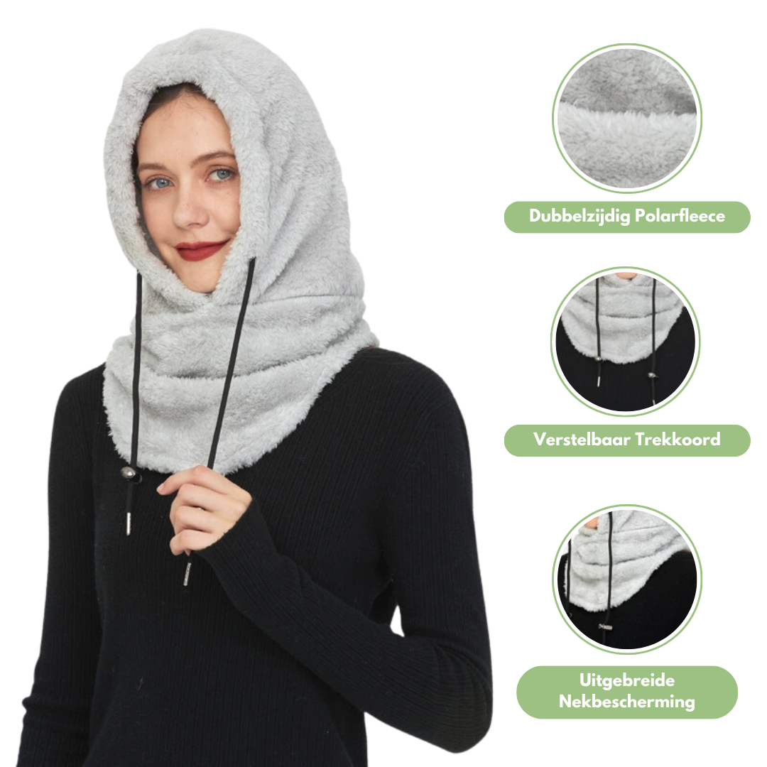 Winterbalaclava in verschiedenen Farben – Beige, Schwarz, Rosa, Braun, Hellgrau