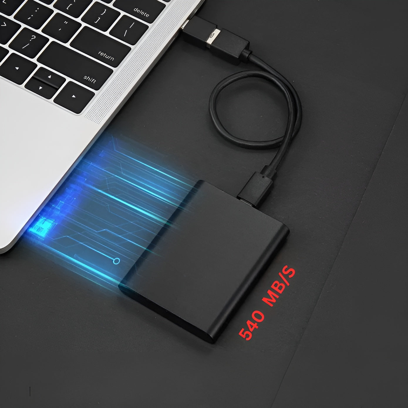 Externe SSD 2TB – Superschneller Speicher für PC & Laptop | Kompakt und Leistungsstark