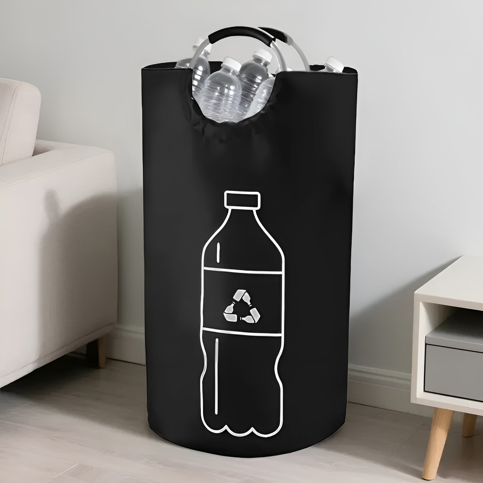 Faltbare Recycling-Tonne – Extra Groß & Platzsparend | Vielseitiger Aufbewahrungskorb für Zuhause