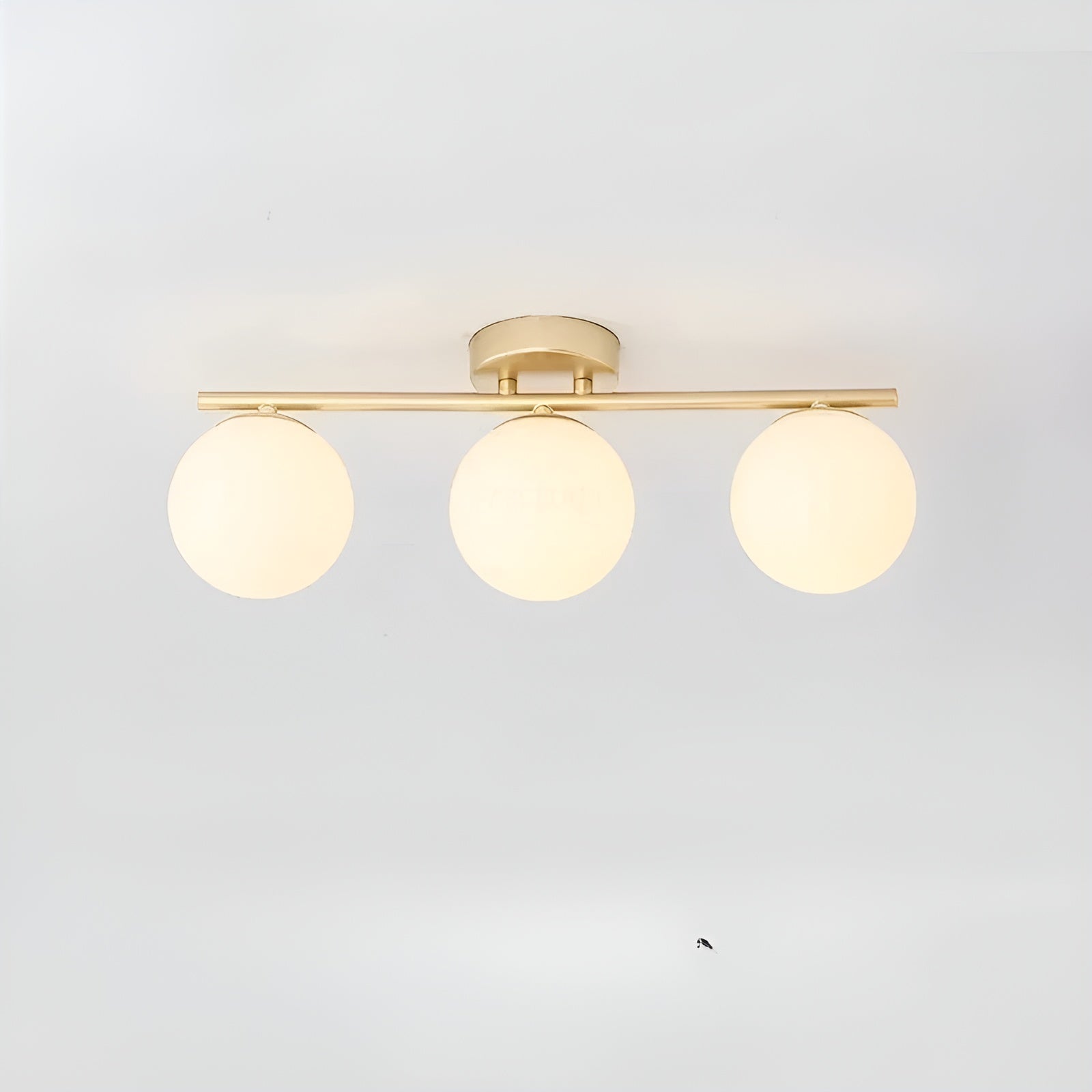 LED-Deckenleuchte aus Glas – Nordisches Design | Für Wohn- & Schlafzimmer