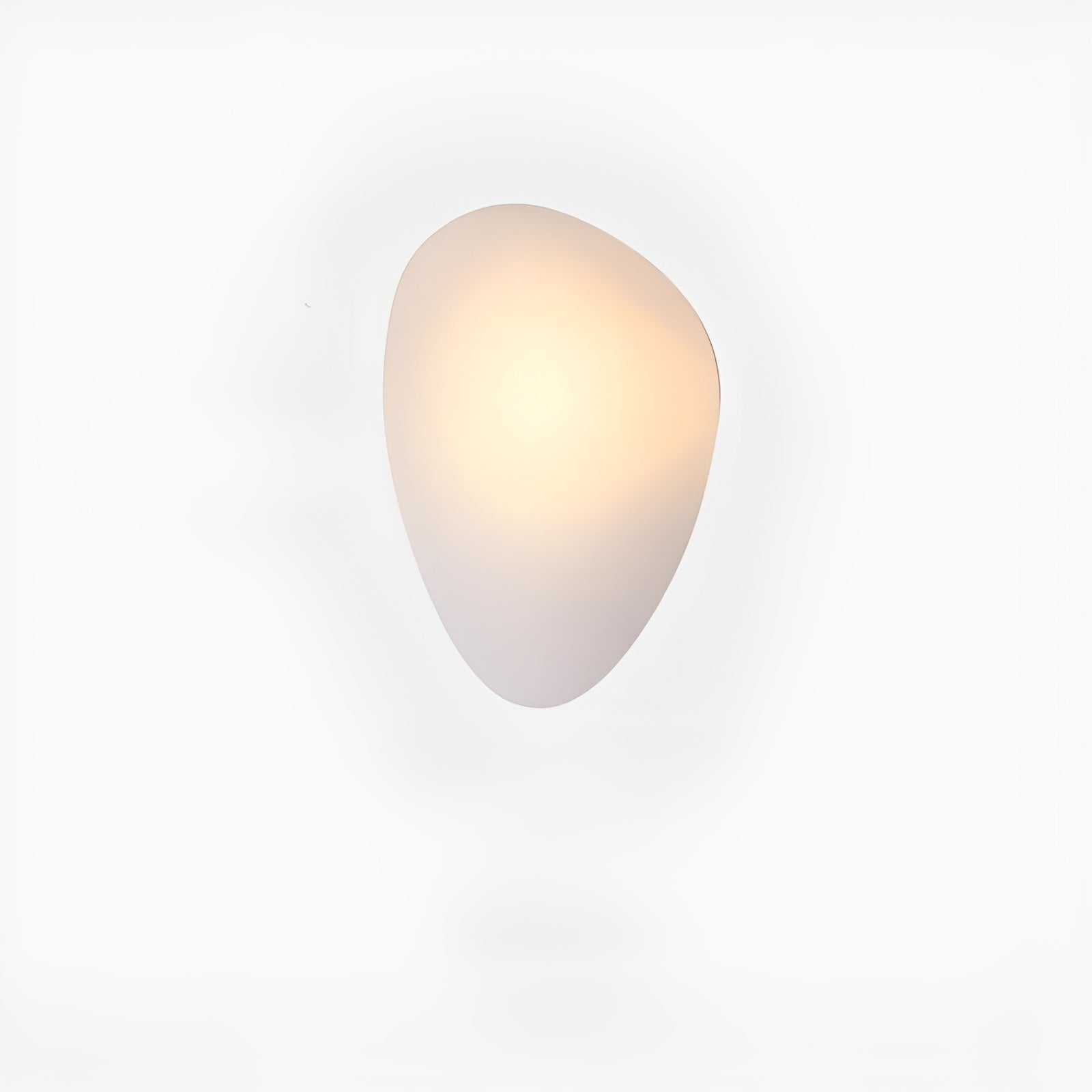 LED Wandleuchte in Kieselstein Design– Dekoratives nordisches Design für Wohnzimmer & Flur