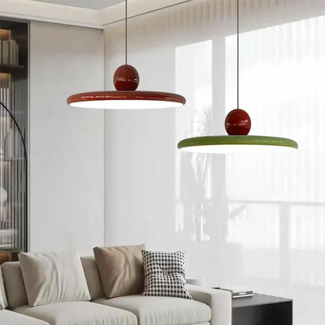 GlideSphere Light - Nordic Glass LED Pendelleuchte