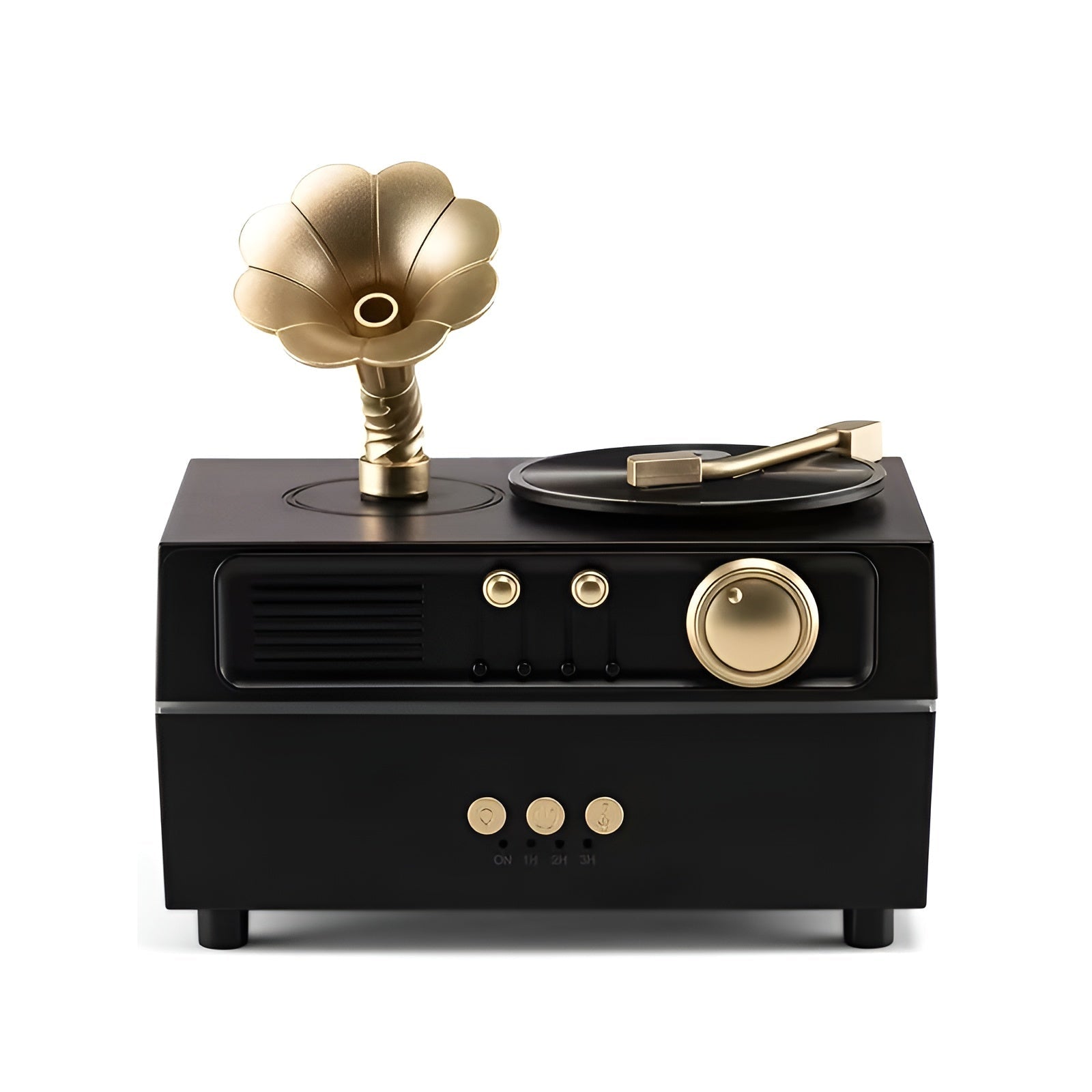 Aroma Diffuser im Vintage-Design – Drehbarer Nebelauslass & 7-farbiges Ambientelicht | USB Luftbefeuchter