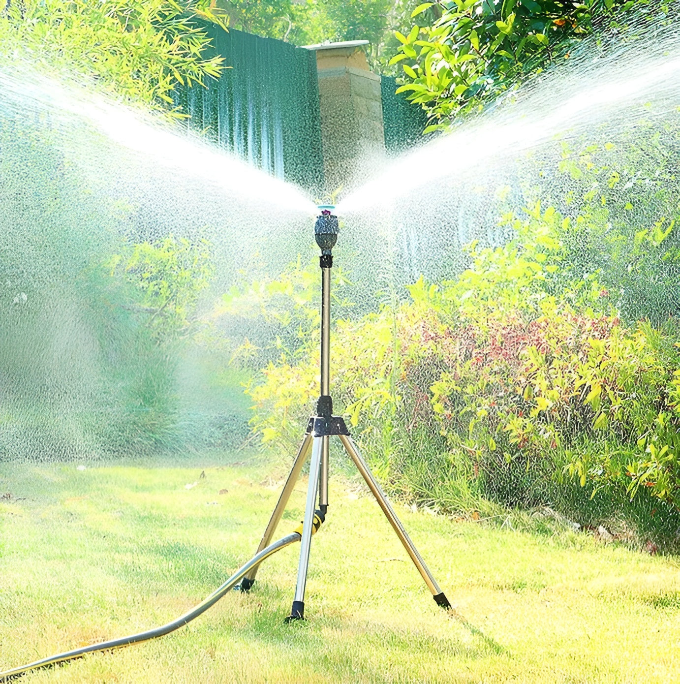Gartensprinkler mit 360°-Drehung – Effiziente Bewässerung für Rasen & Beete
