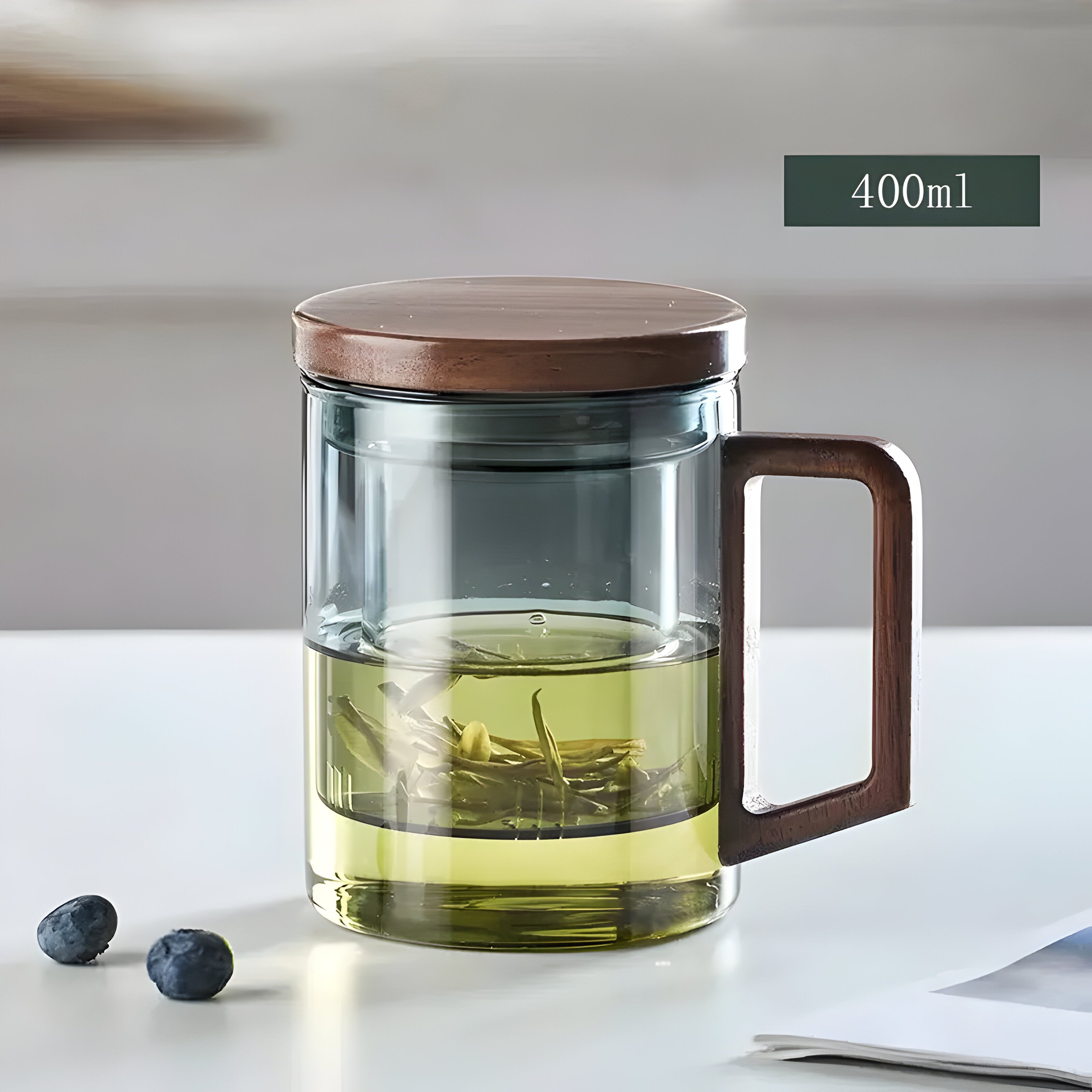 ArtisanBrew Cup – Hitzebeständige Glas-Teetasse