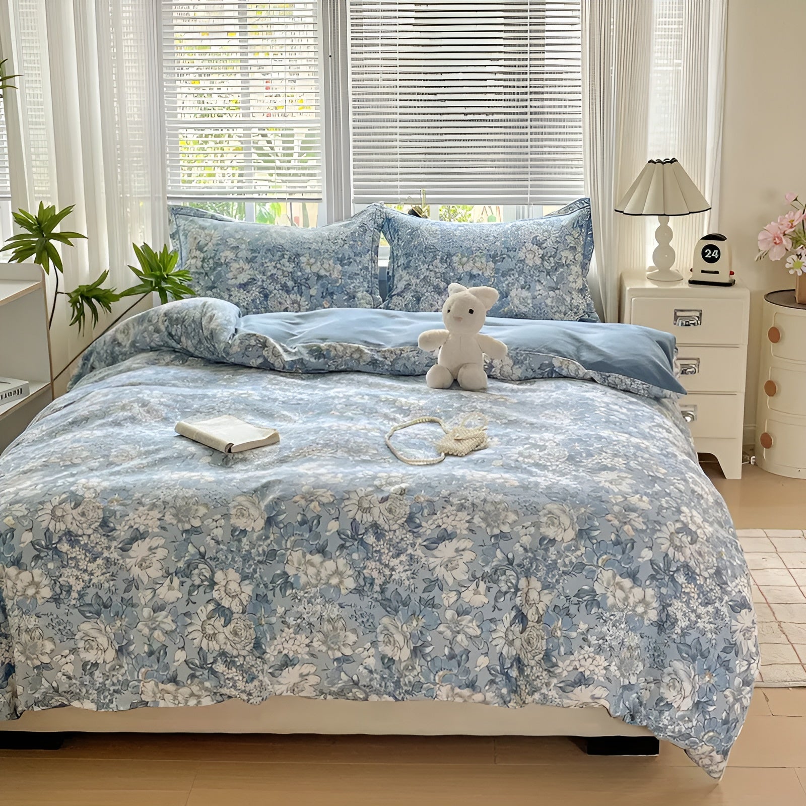 Flanell-Bettwäsche aus Baumwolle – Weich & Hautfreundlich | Pflegeleicht & Langlebig für Schlafzimmer, Gästezimmer & Studentenwohnheim