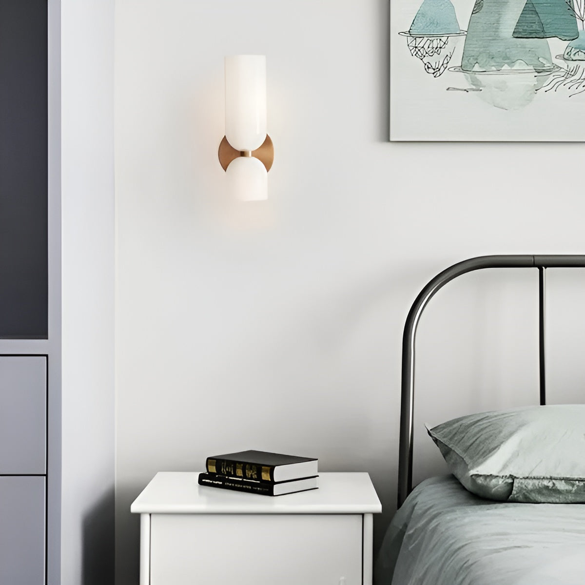 Glas Wandleuchte – Elegant & Modern mit LED-Technologie | Stilvolle Beleuchtung für Wohnzimmer & Schlafzimmer