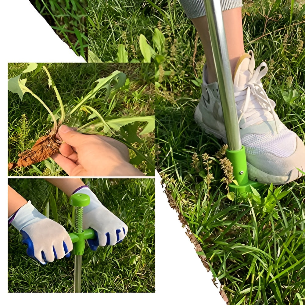 Unkrautentferner mit Griff – Ergonomisch & Praktisch | Einfaches Entfernen von Wurzeln im Garten