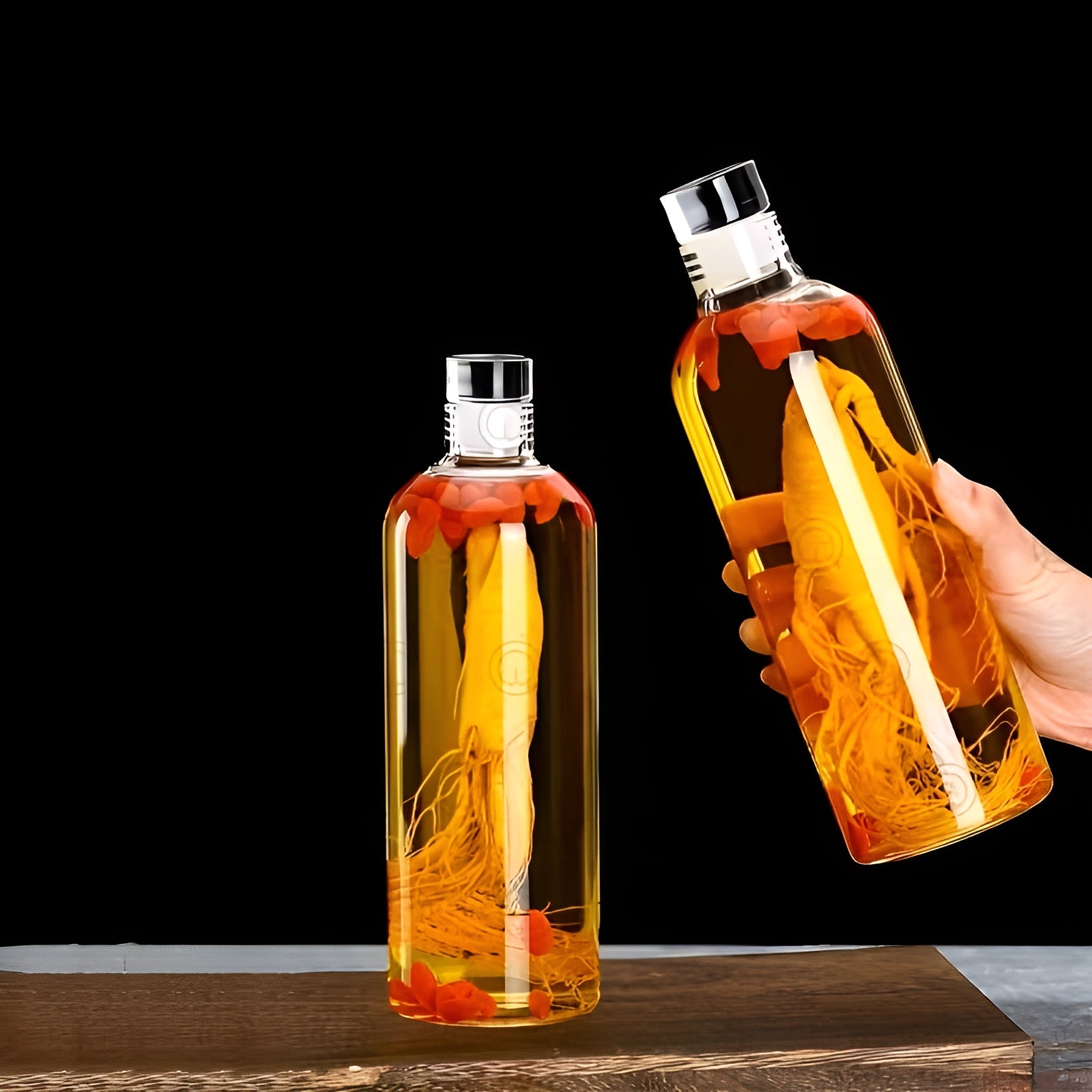 Trinkflasche Aus Borosilikatglas – Auslaufsicher Und Leicht | Ideal Für Kaffee Tee Und Unterwegs - Wohnzubehör