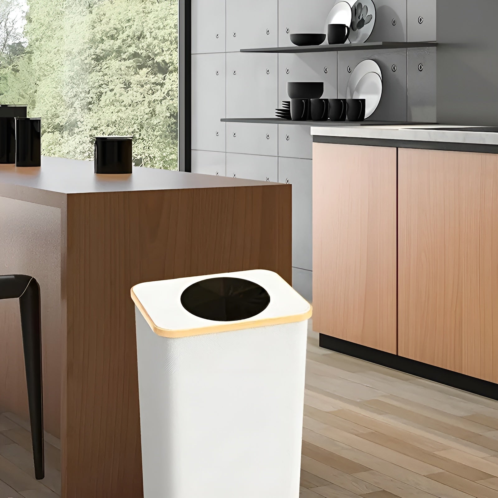 Großer Faltbarer Müllbehälter – Praktisch und Platzsparend | Ideal für Küche, Bad oder Büro