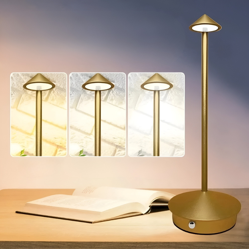 Lumea Lampe – Type-C Wiederaufladbare Tischlampe