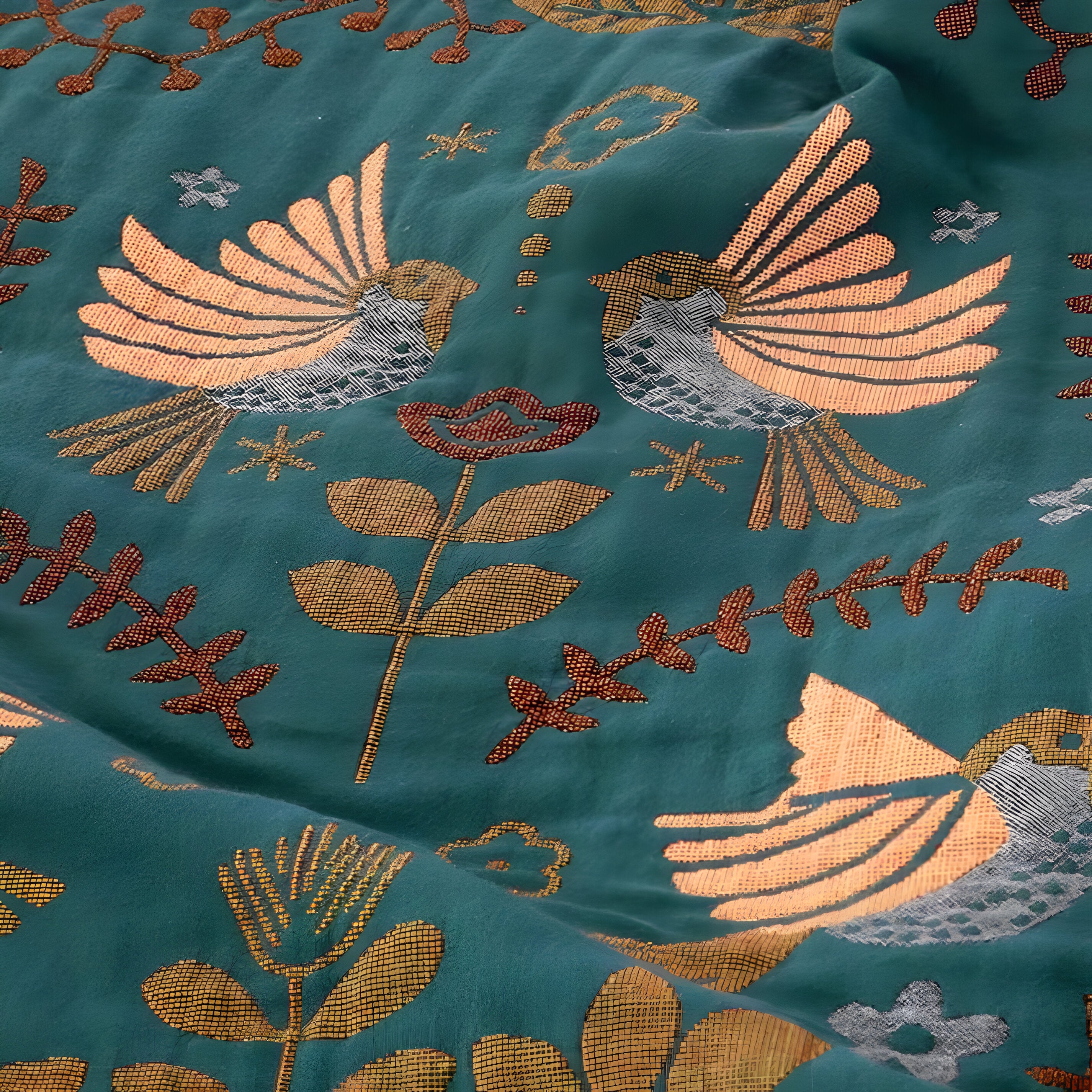 YumeWeave Blabket - Japanische Baumwolle Doppelseitige Decke