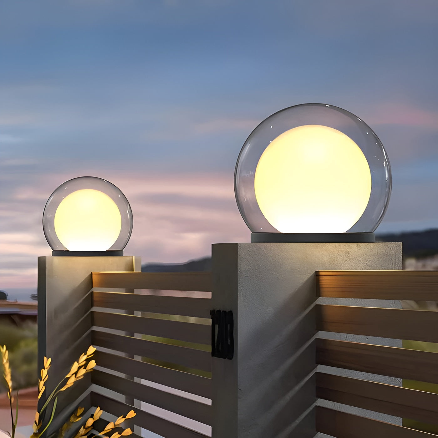 Outdoor-Säulenlampe – Elegante Außenbeleuchtung für Hof und Garten