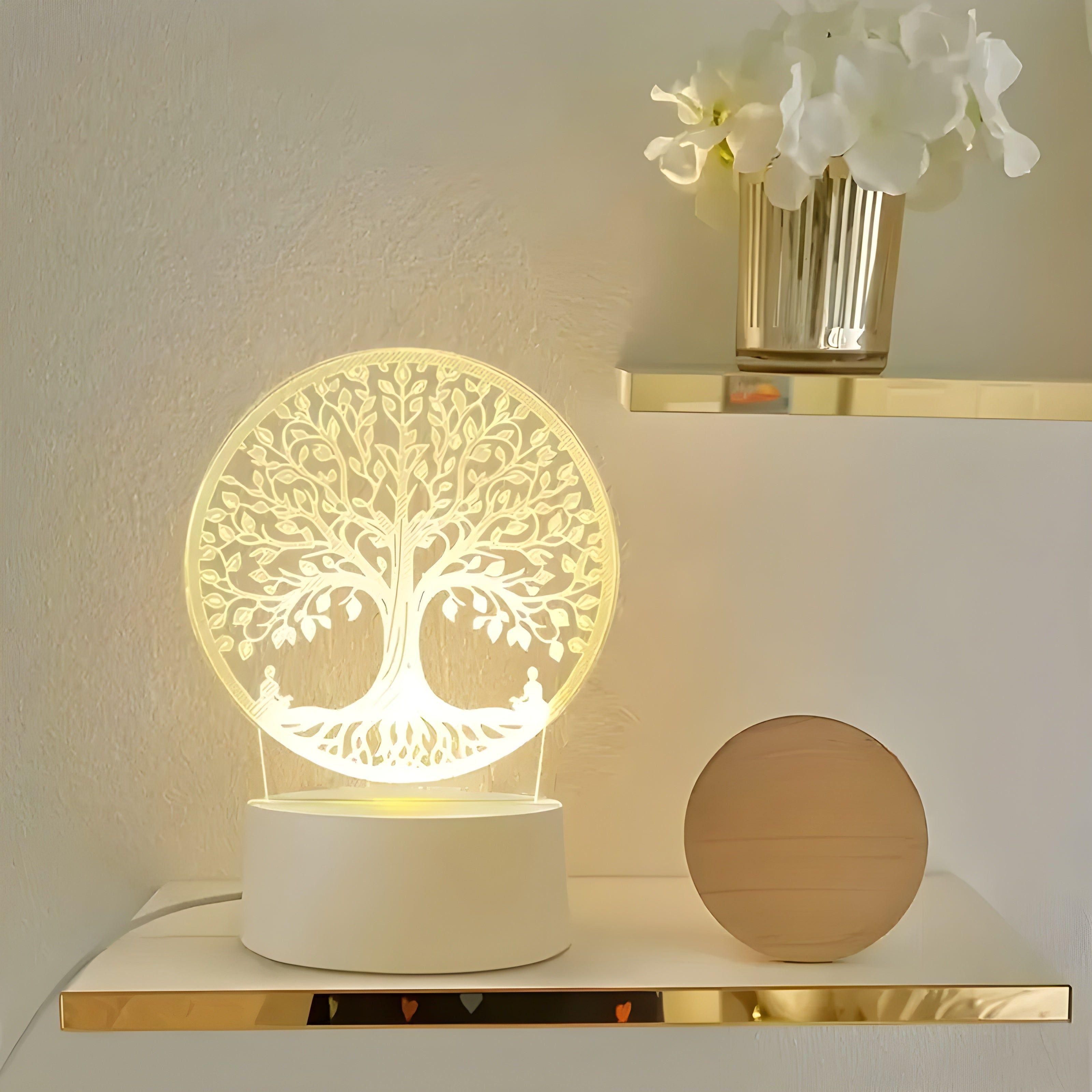 IllumiDecor Light - Dekoratives 3D LED-Nachtlicht