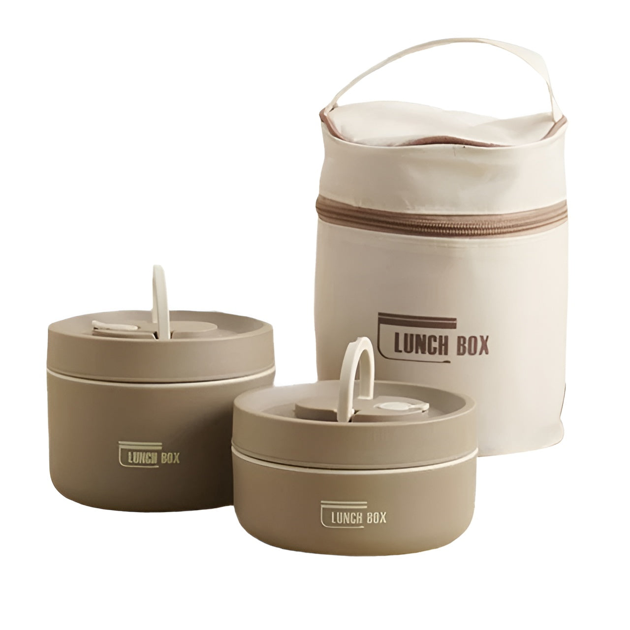 Isolierte Lunchbox – Mehrlagig Fächern & Auslaufsicher | Inkl. Tragetasche