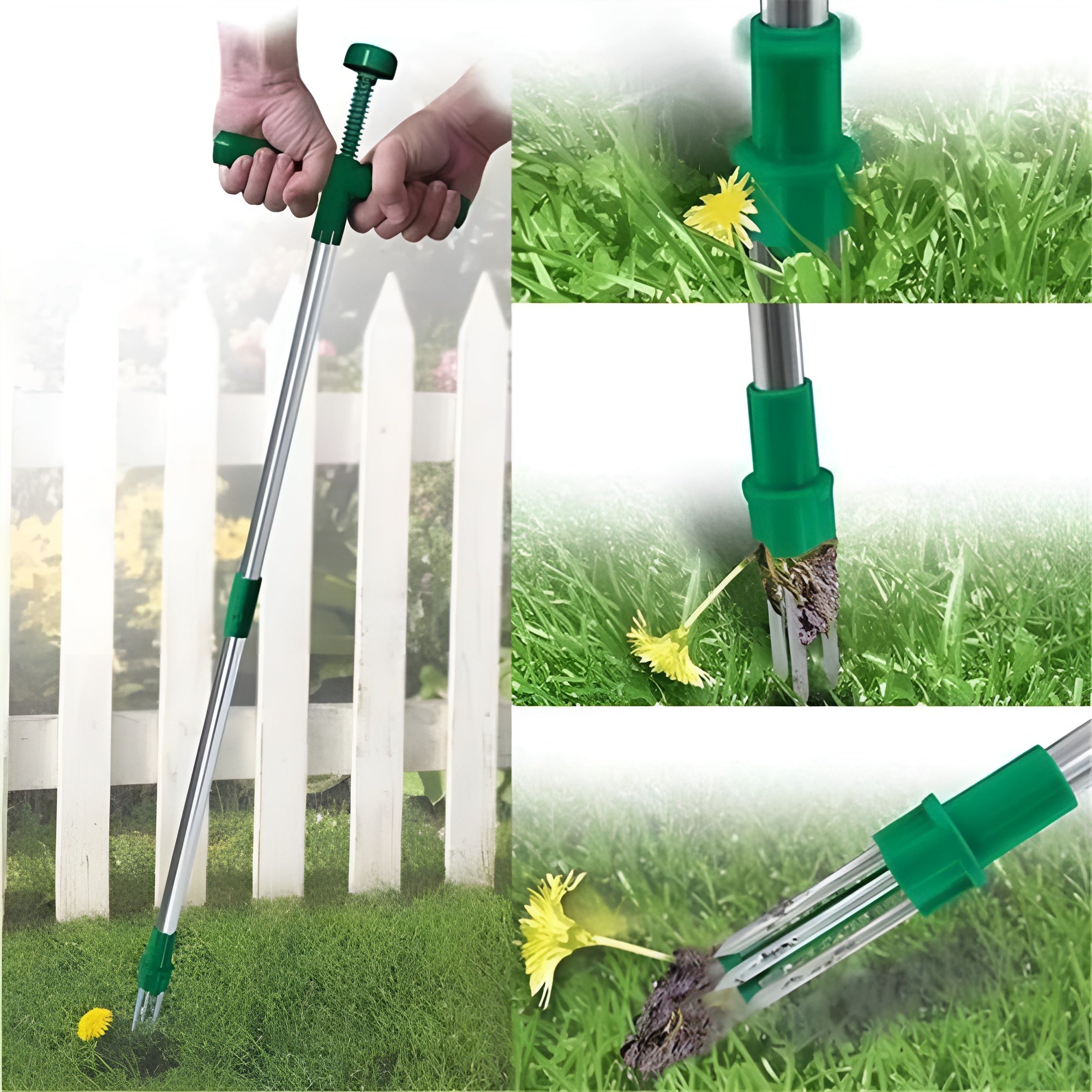 Unkrautentferner mit Griff – Ergonomisch & Praktisch | Einfaches Entfernen von Wurzeln im Garten
