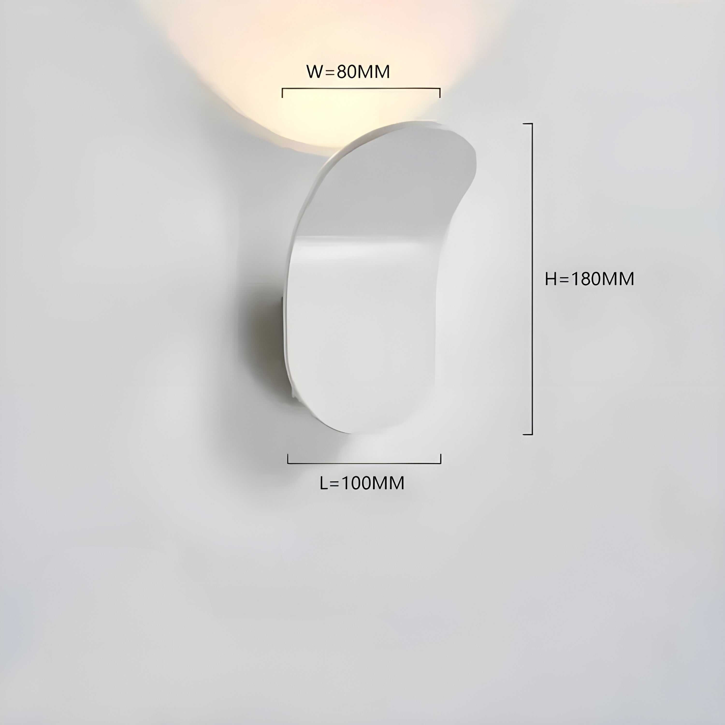 LED Wandleuchte mit Schwenkarm – Verstellbares Design für Flur und Wohnzimmer