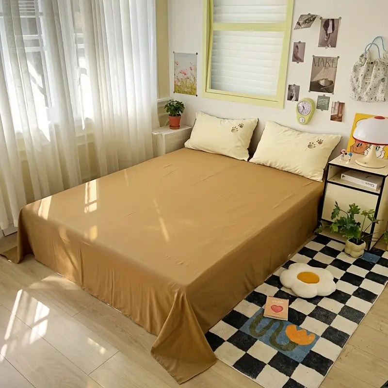 Teddybär Bettwäsche-Set – Ultraweich und Kuschelig | Mit Bettbezug, Bettlaken und 2 Kissenbezügen