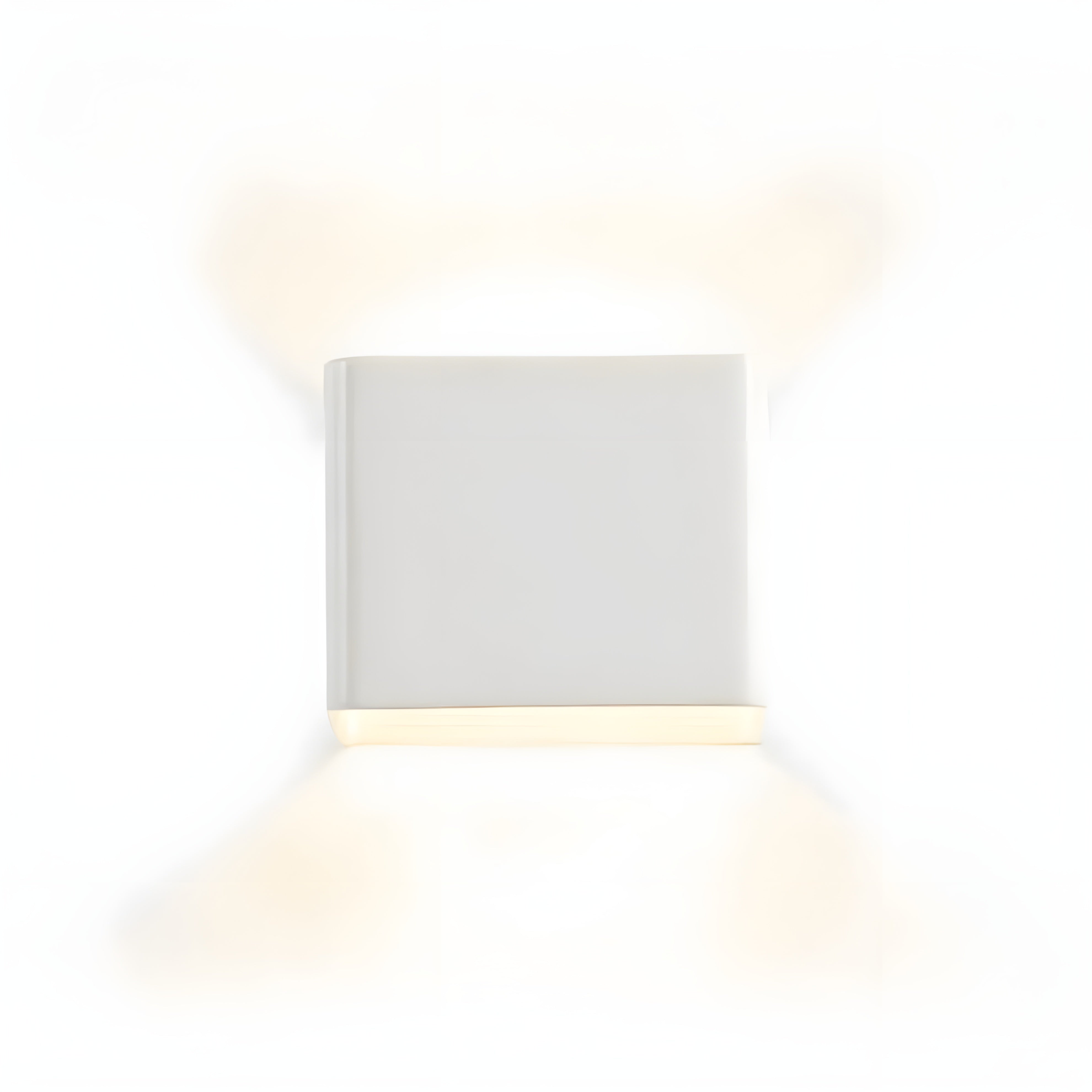 GlowBurst Light - Moderne Quadratische LED-Wandleuchte