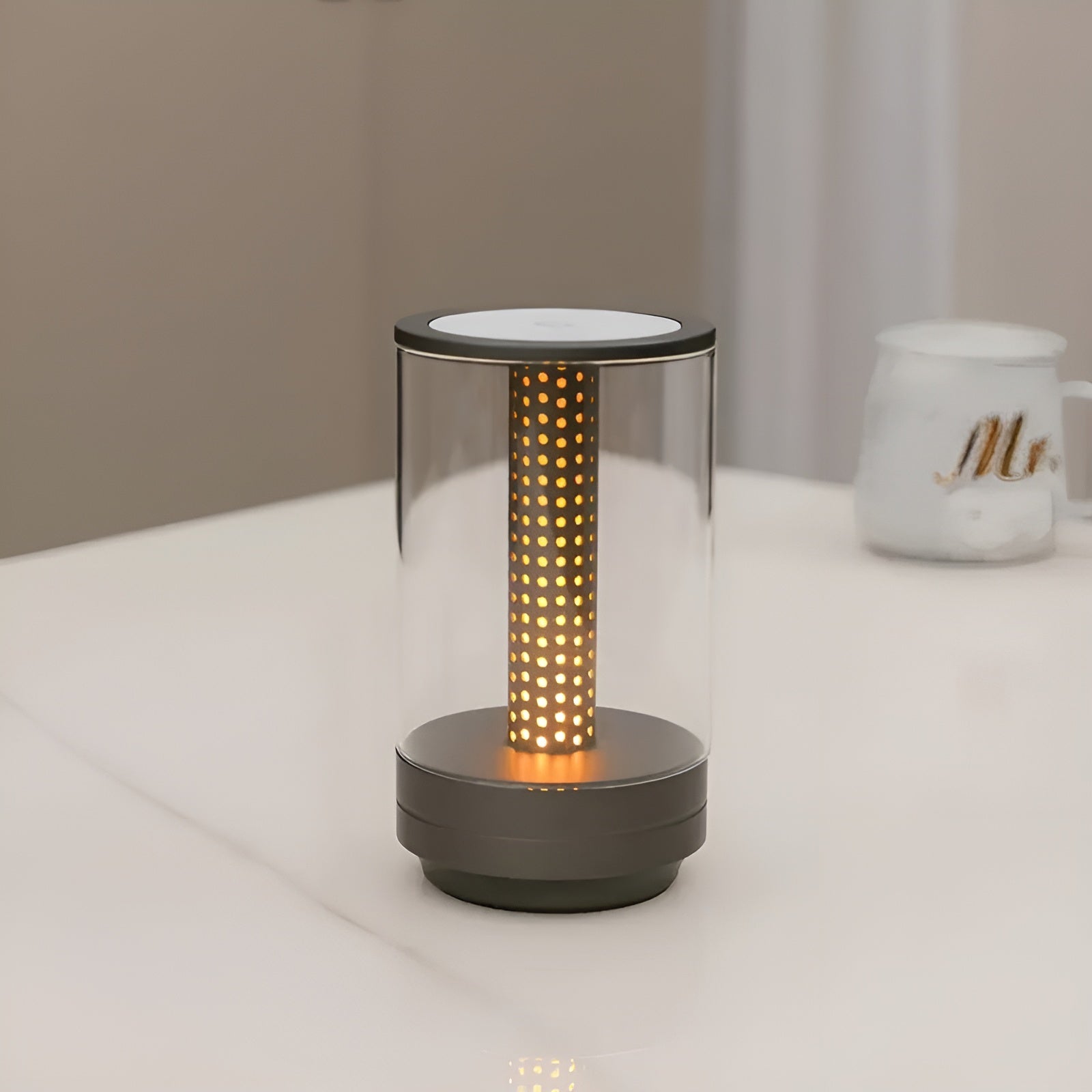 LED-Tischlampe mit Touch – Warmes Stimmungslicht für gemütliche Abende