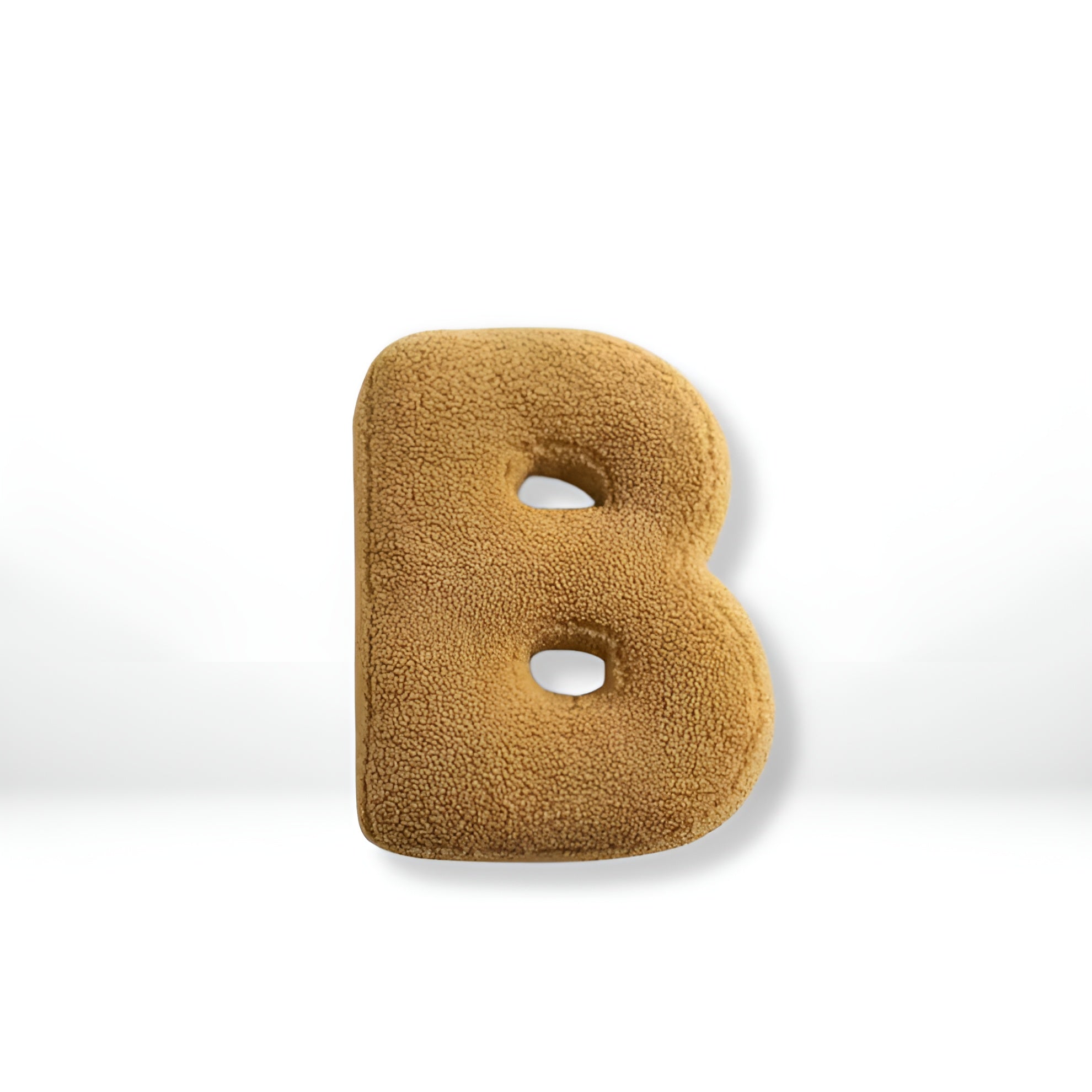 Samt Alphabet-Kissen – Weich & Dekorativ | Buchstaben A–Z für Sofa & Kinderzimmer - B - Kissen