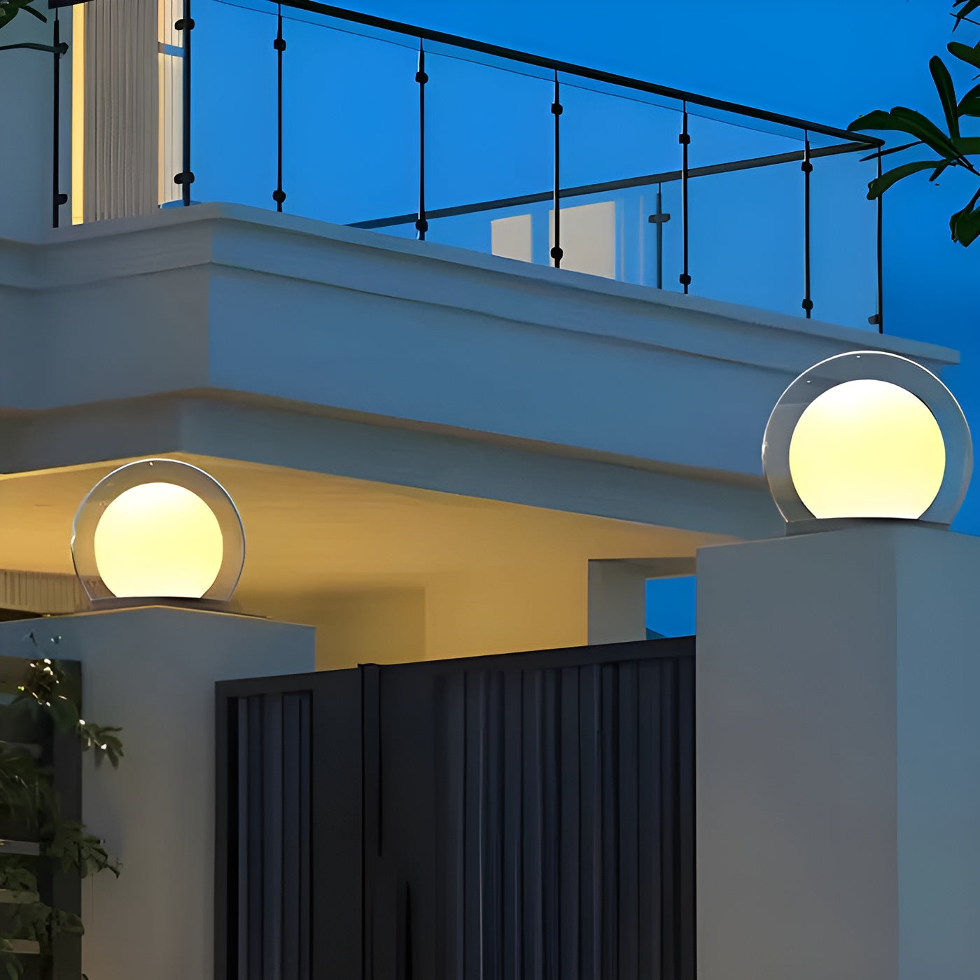 Outdoor-Säulenlampe – Elegante Außenbeleuchtung für Hof und Garten