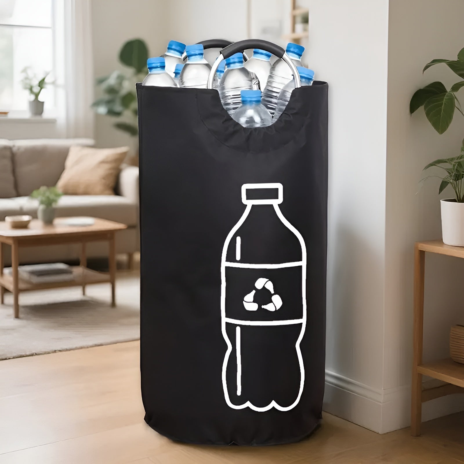 Faltbare Recycling-Tonne – Extra Groß & Platzsparend | Vielseitiger Aufbewahrungskorb für Zuhause