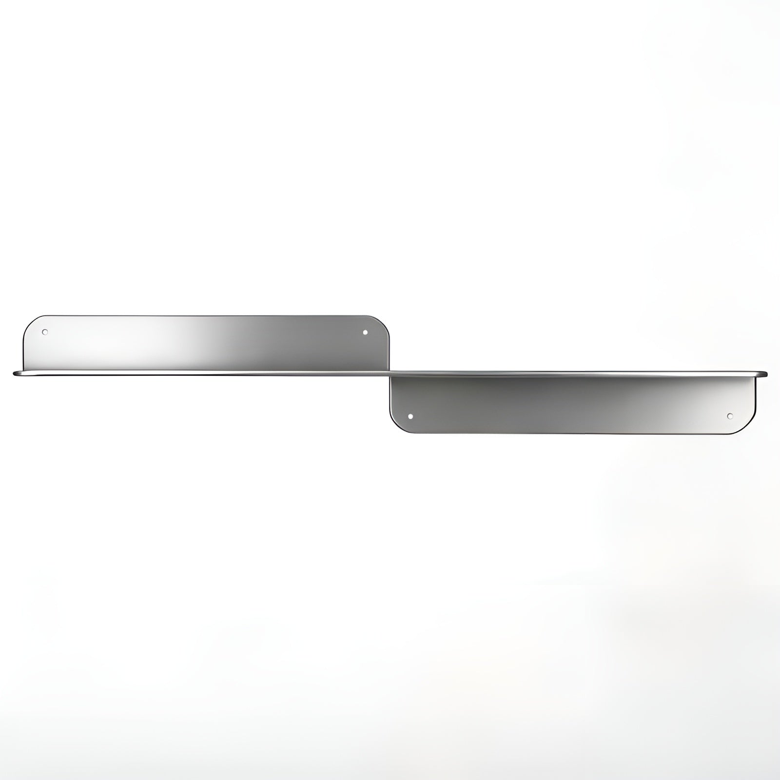 Schwebendes Wandregal im Minimalistischen Design – Stabil & Modern | Edelstahl Wandregal für Wohnzimmer