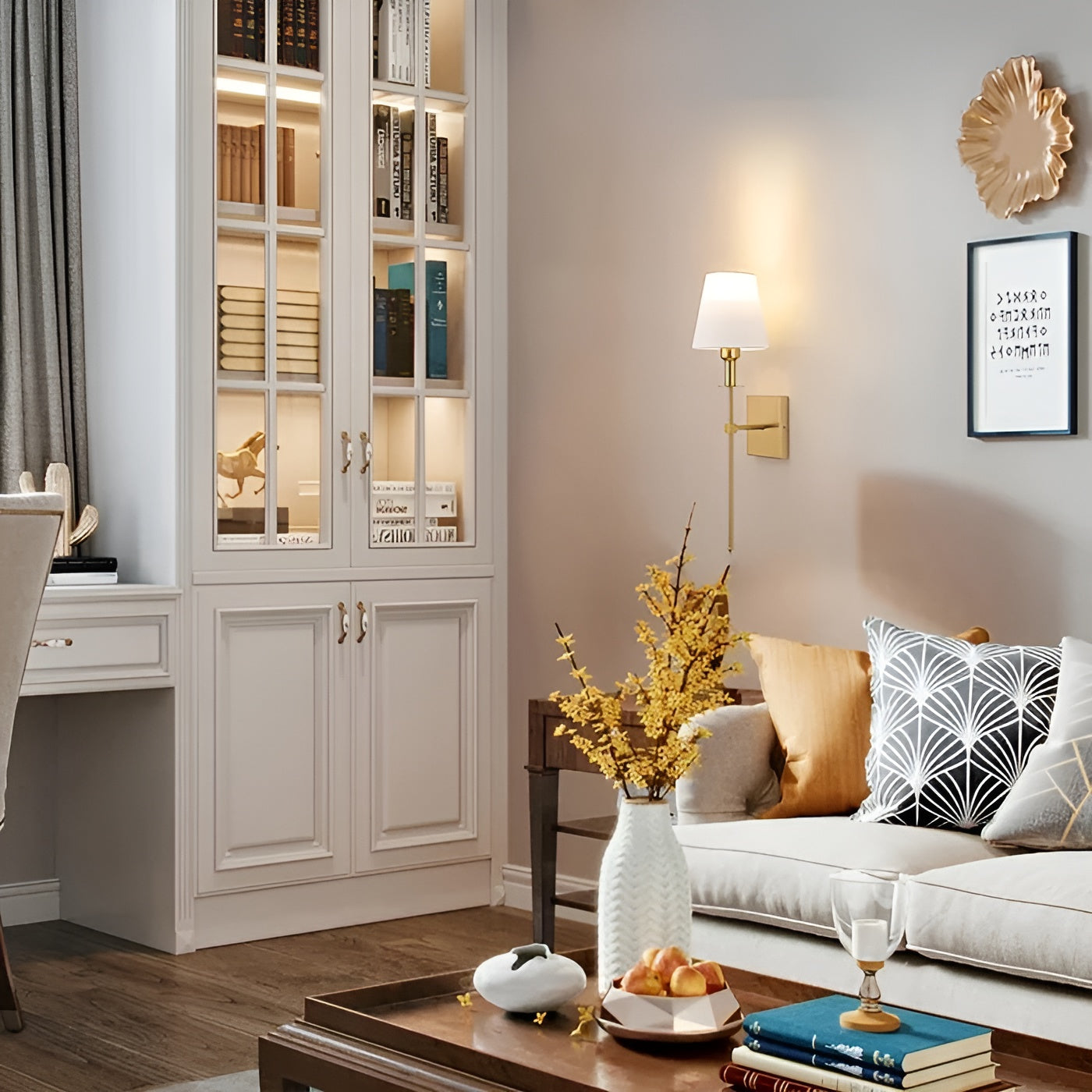 AuraFlare Light – Amerikanische Moderne Kabellose Wandlampe