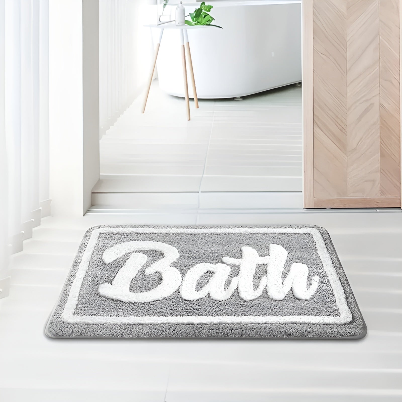 Weiche Badvorleger – Rutschfest & Saugfähig | Perfekt als Weihnachtsdeko oder Geschenk