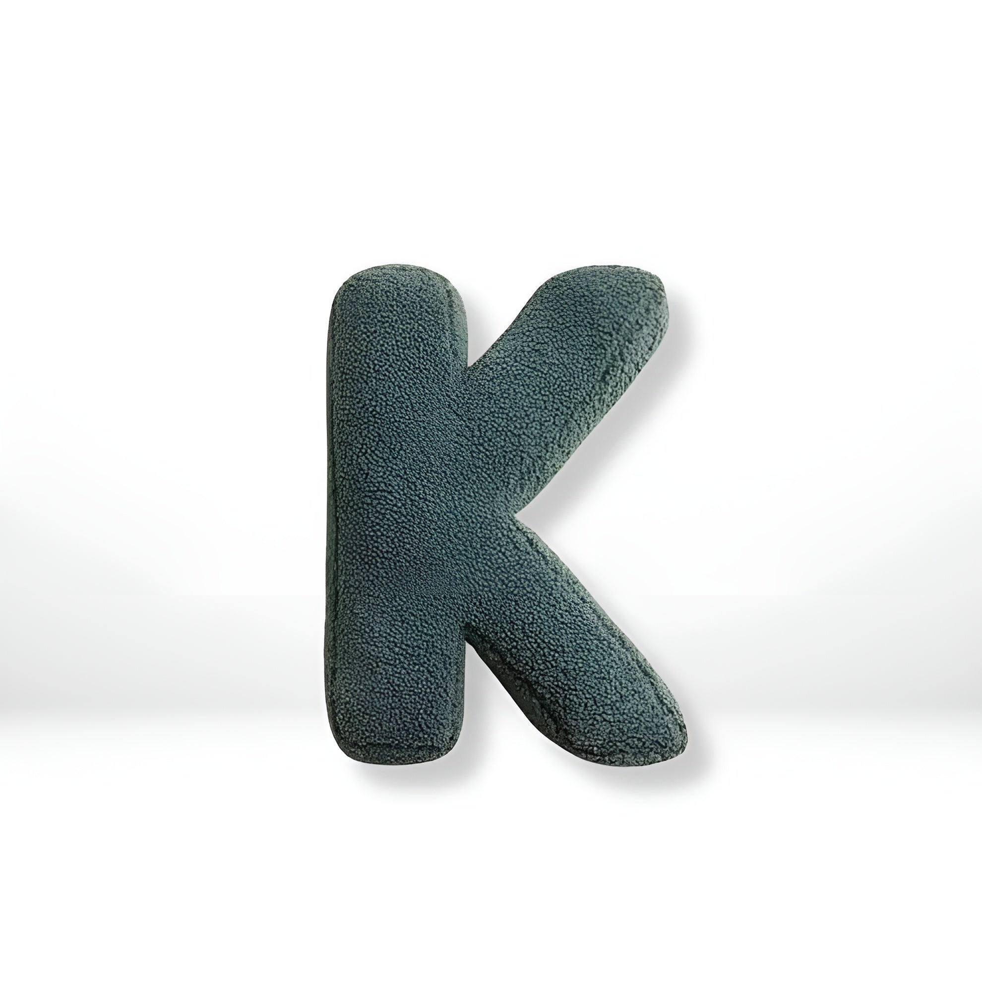 Samt Alphabet-Kissen – Weich & Dekorativ | Buchstaben A–Z für Sofa & Kinderzimmer - K - Kissen