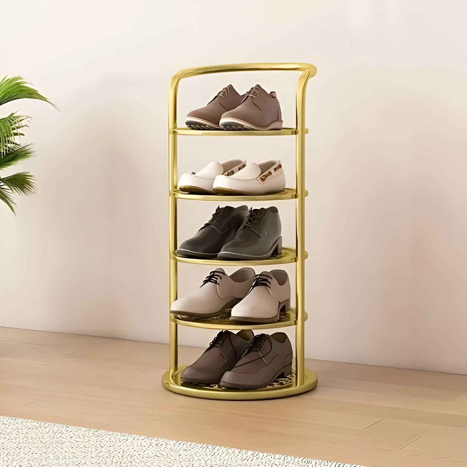 Schuhregal mit 4 Ebenen – Platzsparend & Stabil | Modernes Design für Flur oder Wohnung