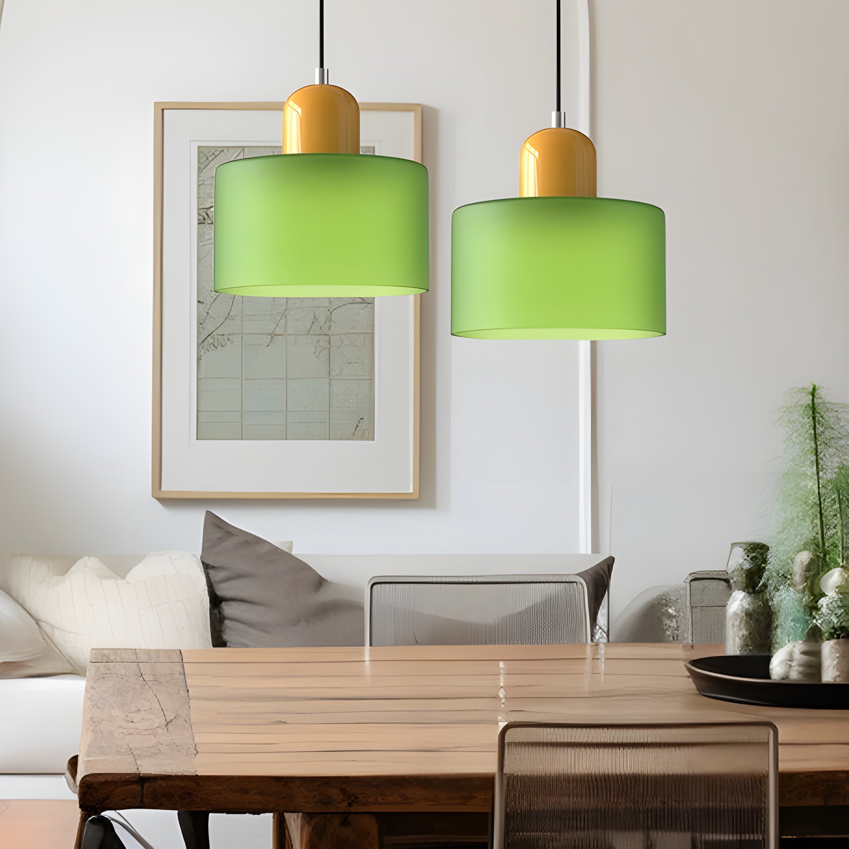 LumiLine Light - Nordische Glas-Pendelleuchte