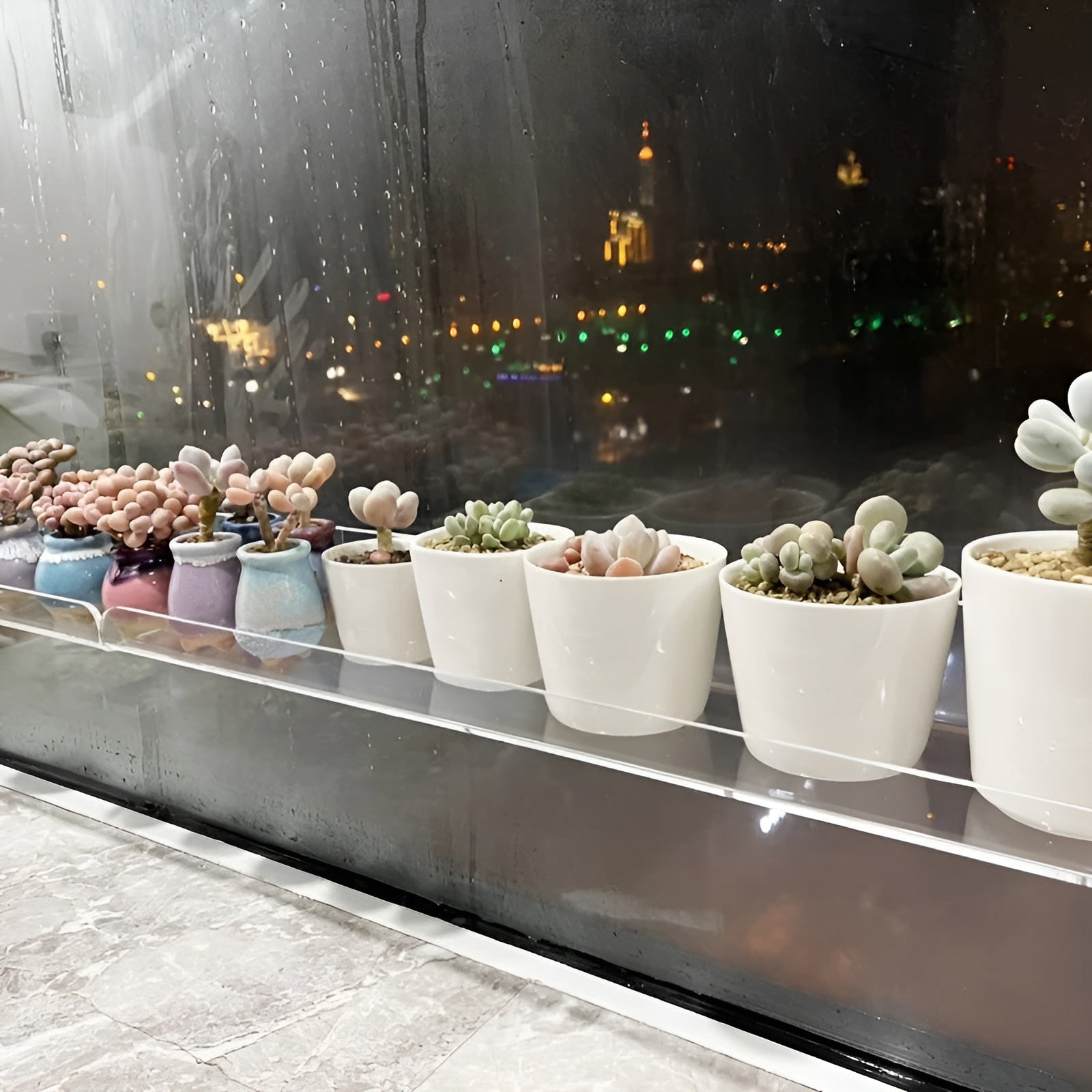 Acryl Wandregal – Bohrfreie Aufbewahrung | Ideal für Bad und Küche