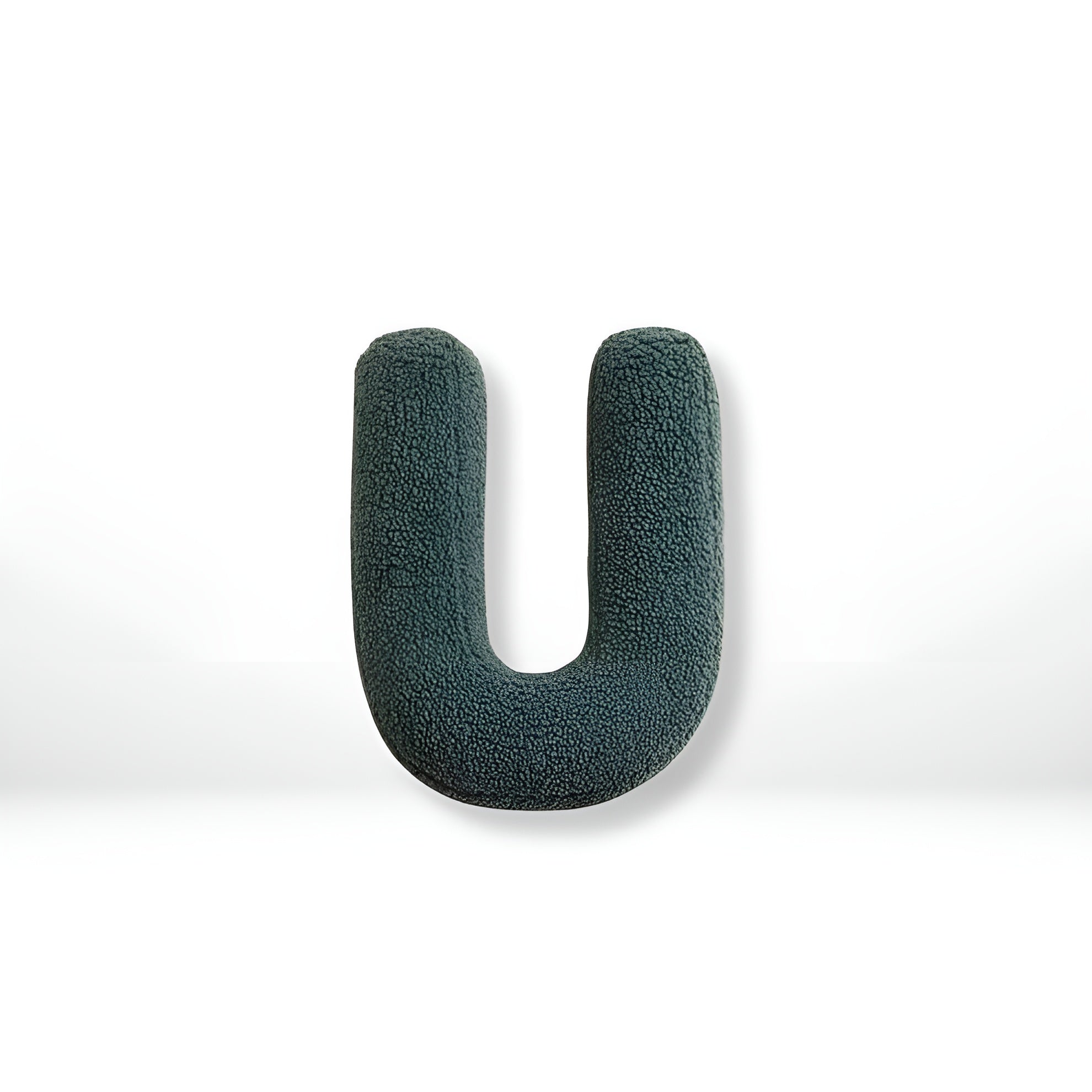 Samt Alphabet-Kissen – Weich & Dekorativ | Buchstaben A–Z für Sofa & Kinderzimmer - U - Kissen