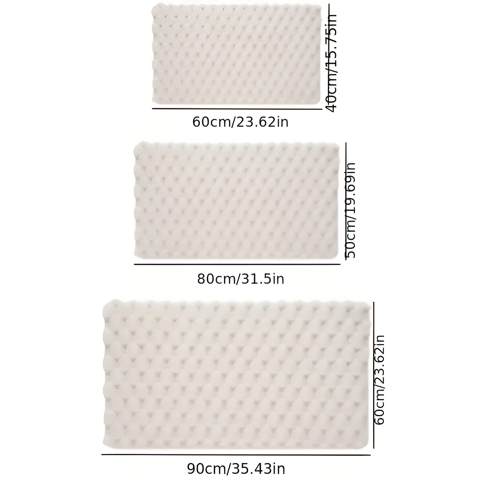 Rutschfeste Badematte mit Memory-Schaum – Extra weich und rutschfest | Ideal für Badezimmer, Schlafzimmer und Bett