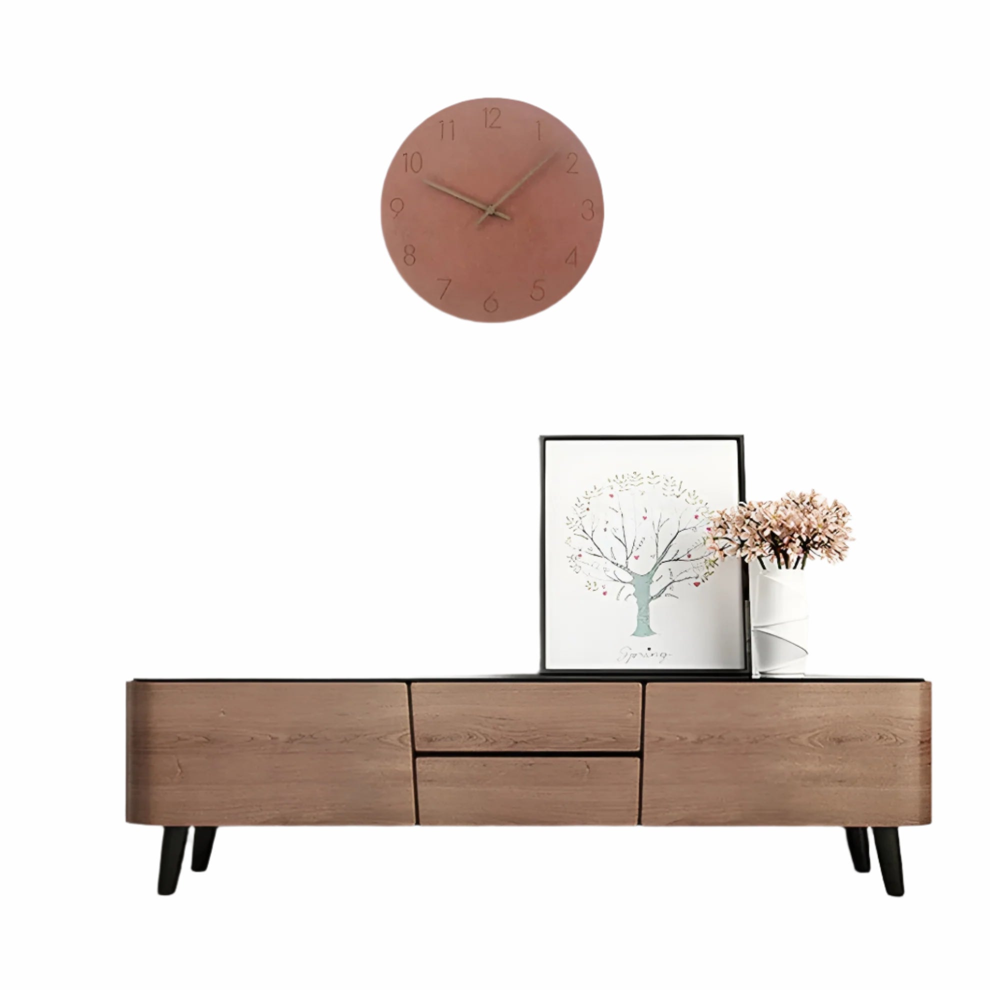 Holzwanduhr – Minimalistisches Design für modernes Wohnen
