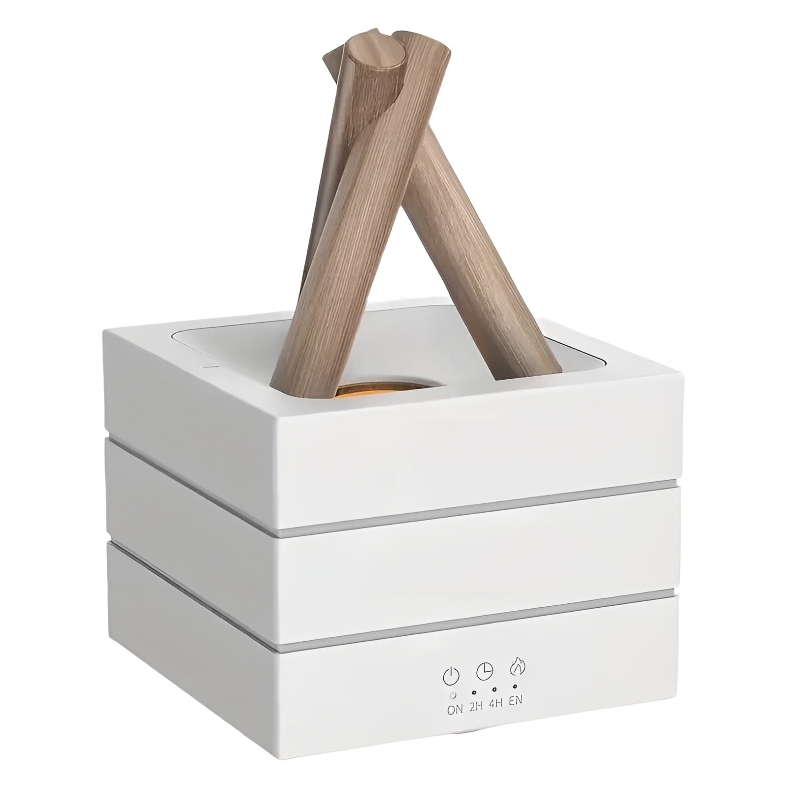 Aroma Diffuser mit Flammeneffekt – Luftbefeuchter & LED-Stimmungslicht | Beruhigend und Dekorativ für Zuhause