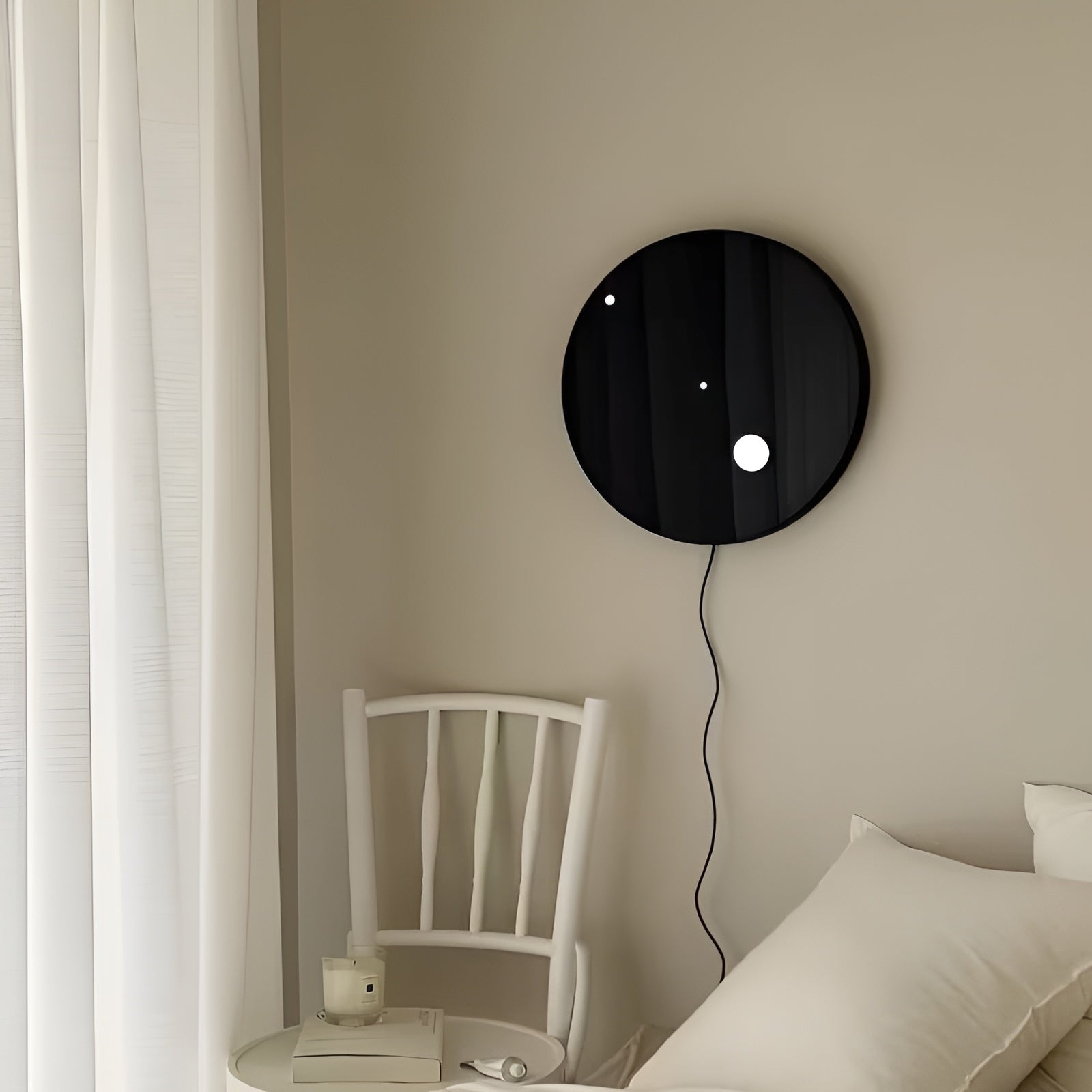 Wanduhr ohne Ziffern – Lautloses Premium-Design | Modern & Stilvoll für Wohnzimmer und Schlafzimmer