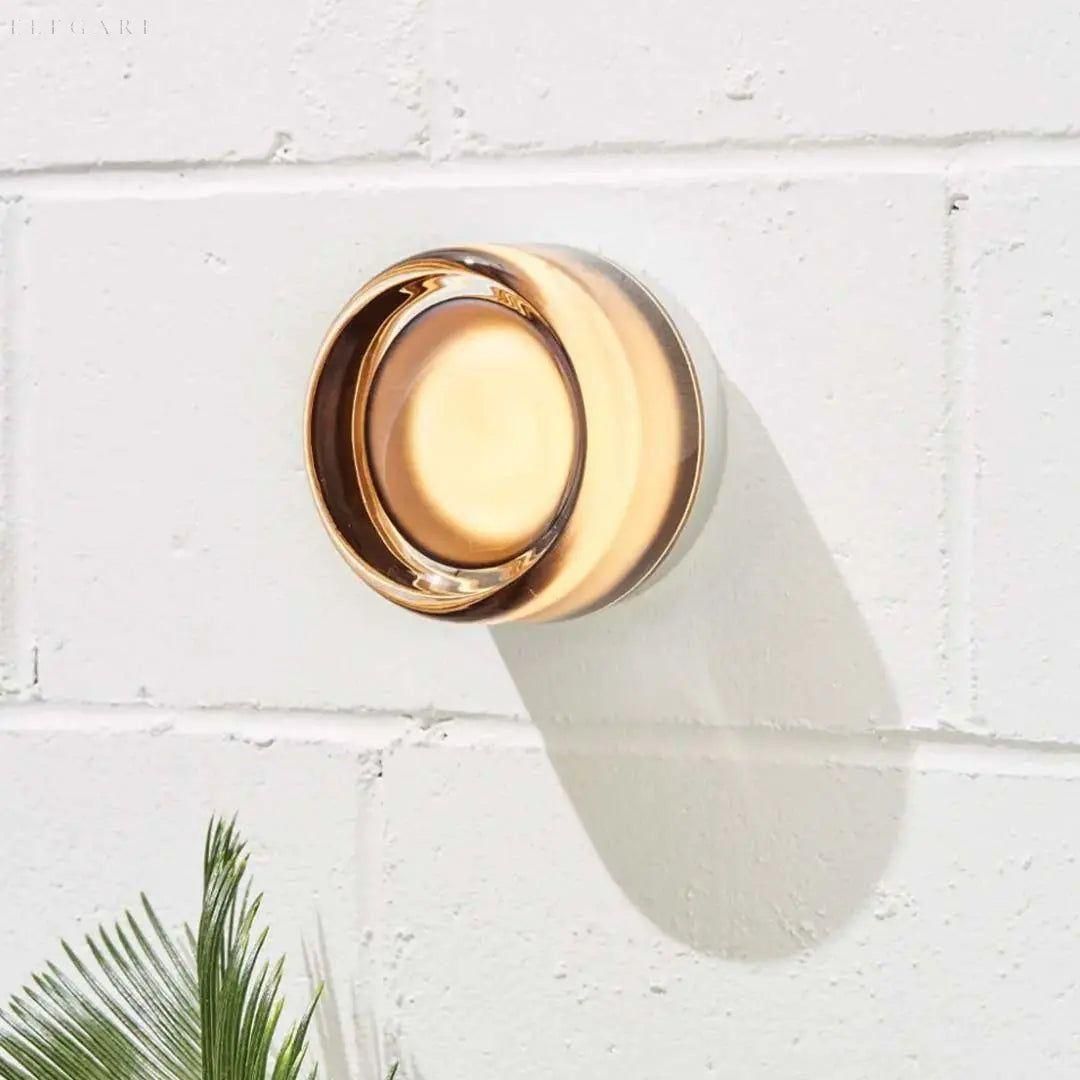 AcrylicAura Light - Stilvolle Dimple LED-Wandlampe Elegare