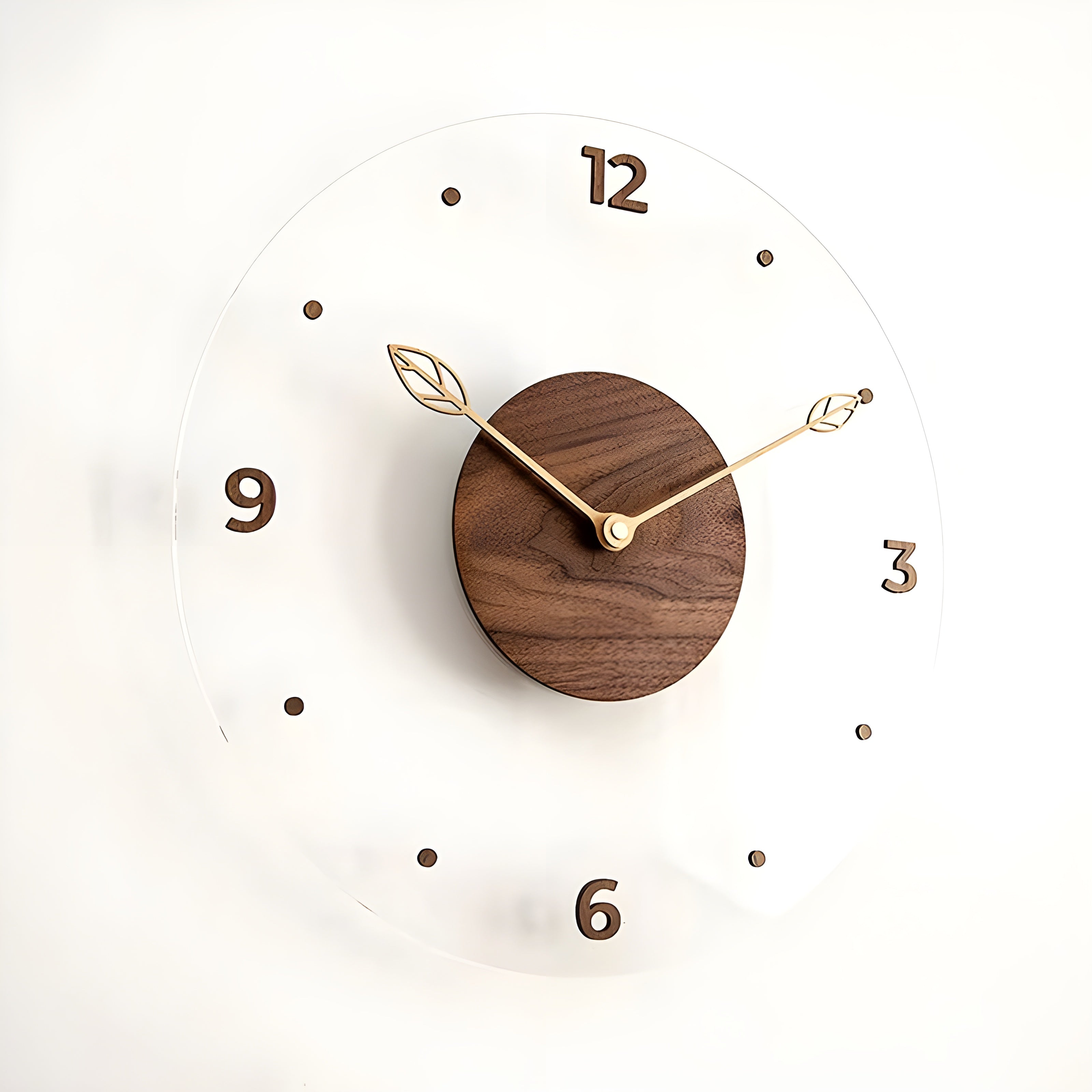AcryLux Clock - Moderner Acryl-Wanduhren mit lautlosem Betrieb