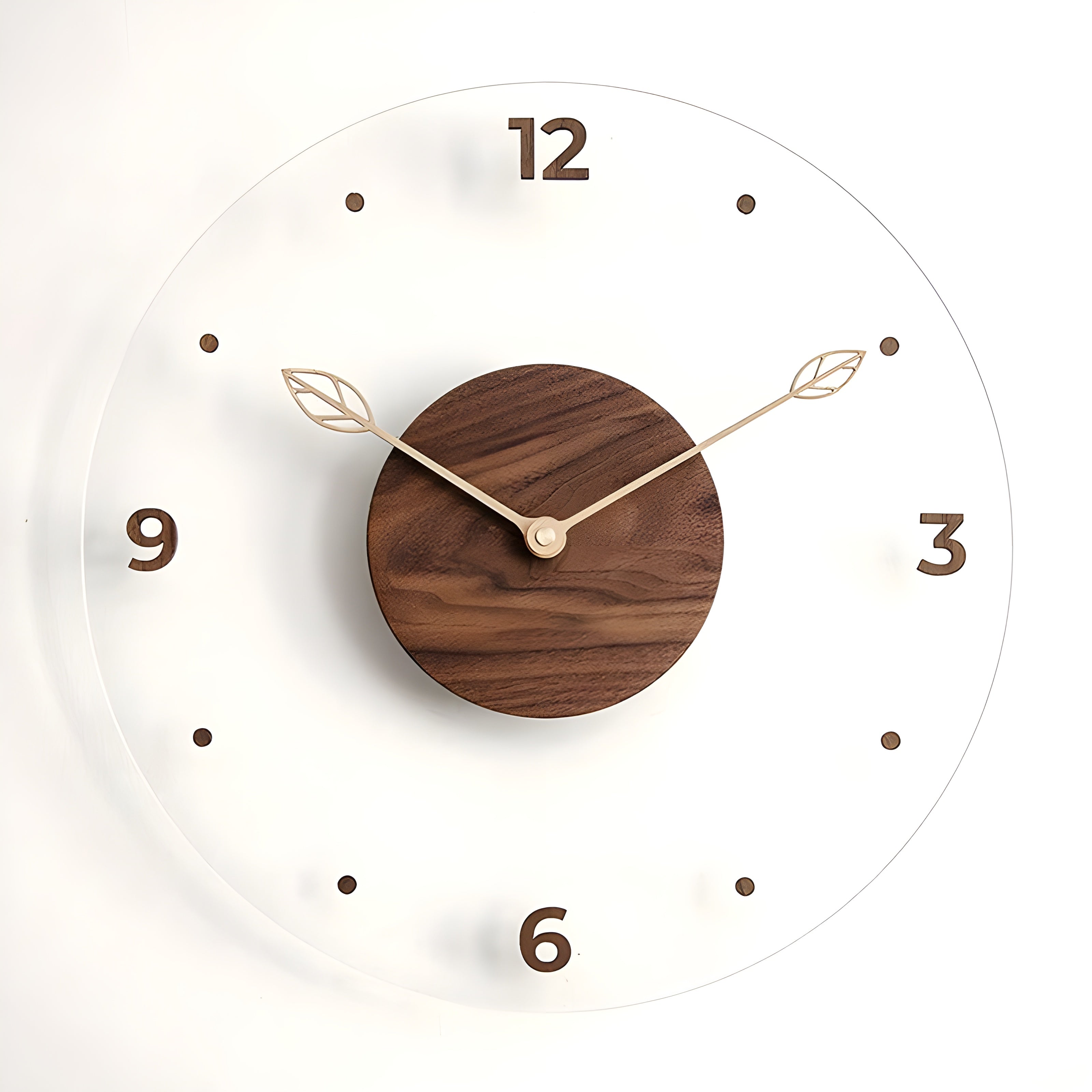 AcryLux Clock - Moderner Acryl-Wanduhren mit lautlosem Betrieb
