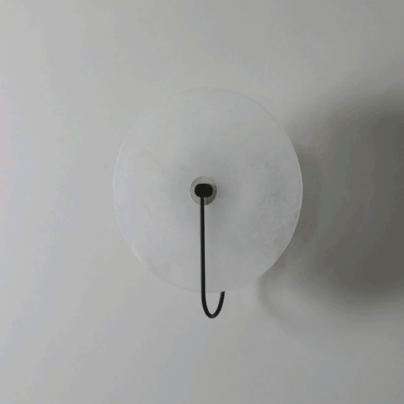 LuxeStone Light - Moderne Stein LED-Wandleuchte