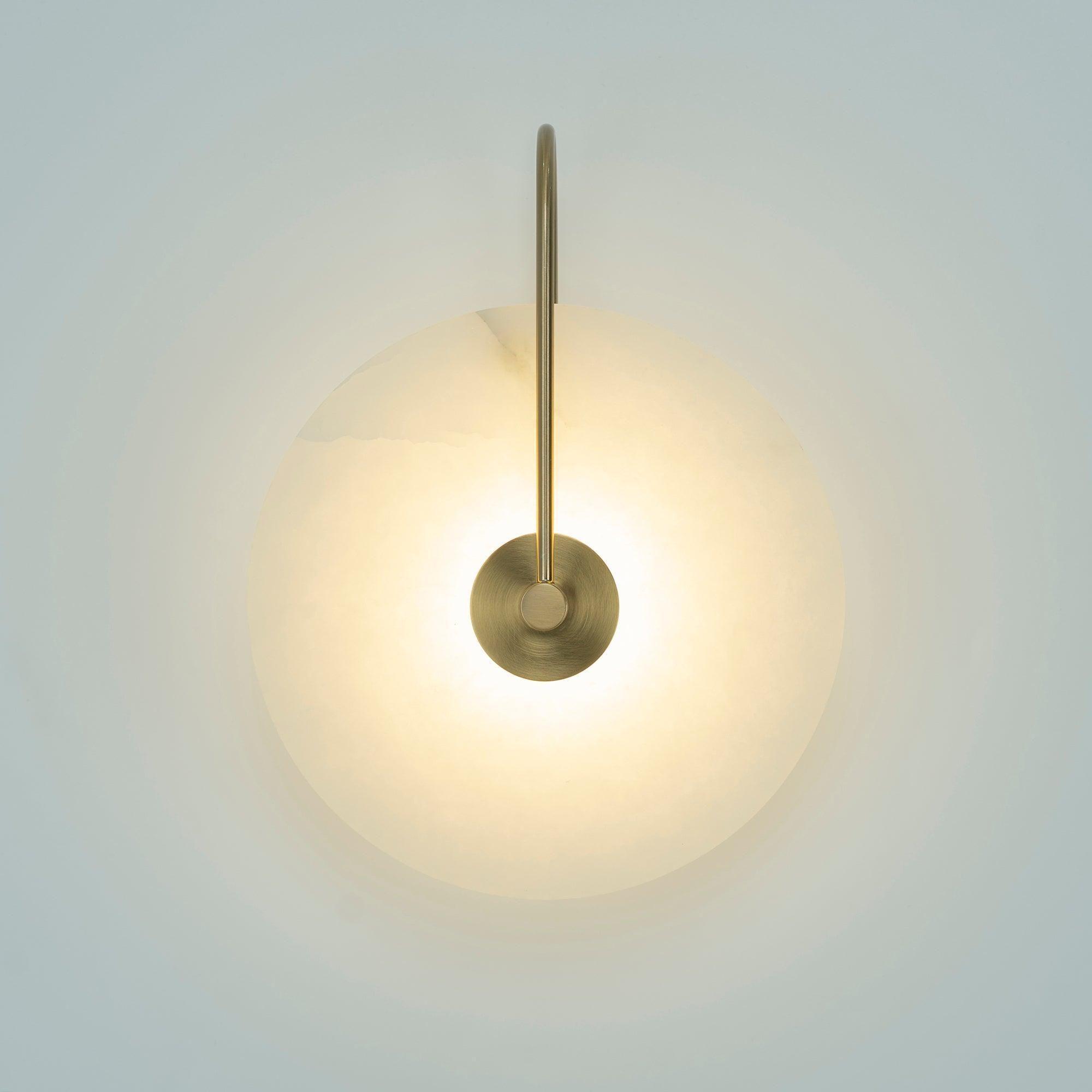 LuxeStone Light - Moderne Stein LED-Wandleuchte