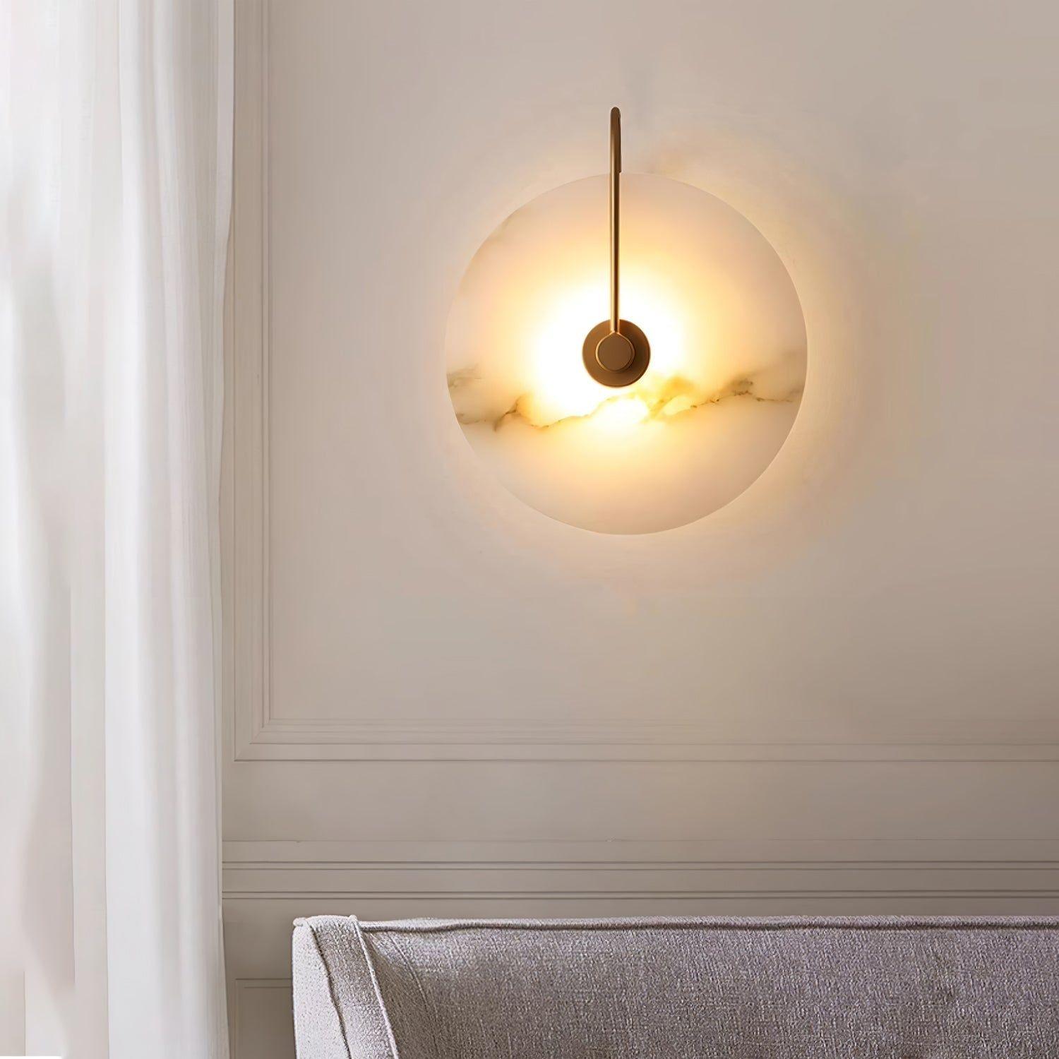 LuxeStone Light - Moderne Stein LED-Wandleuchte