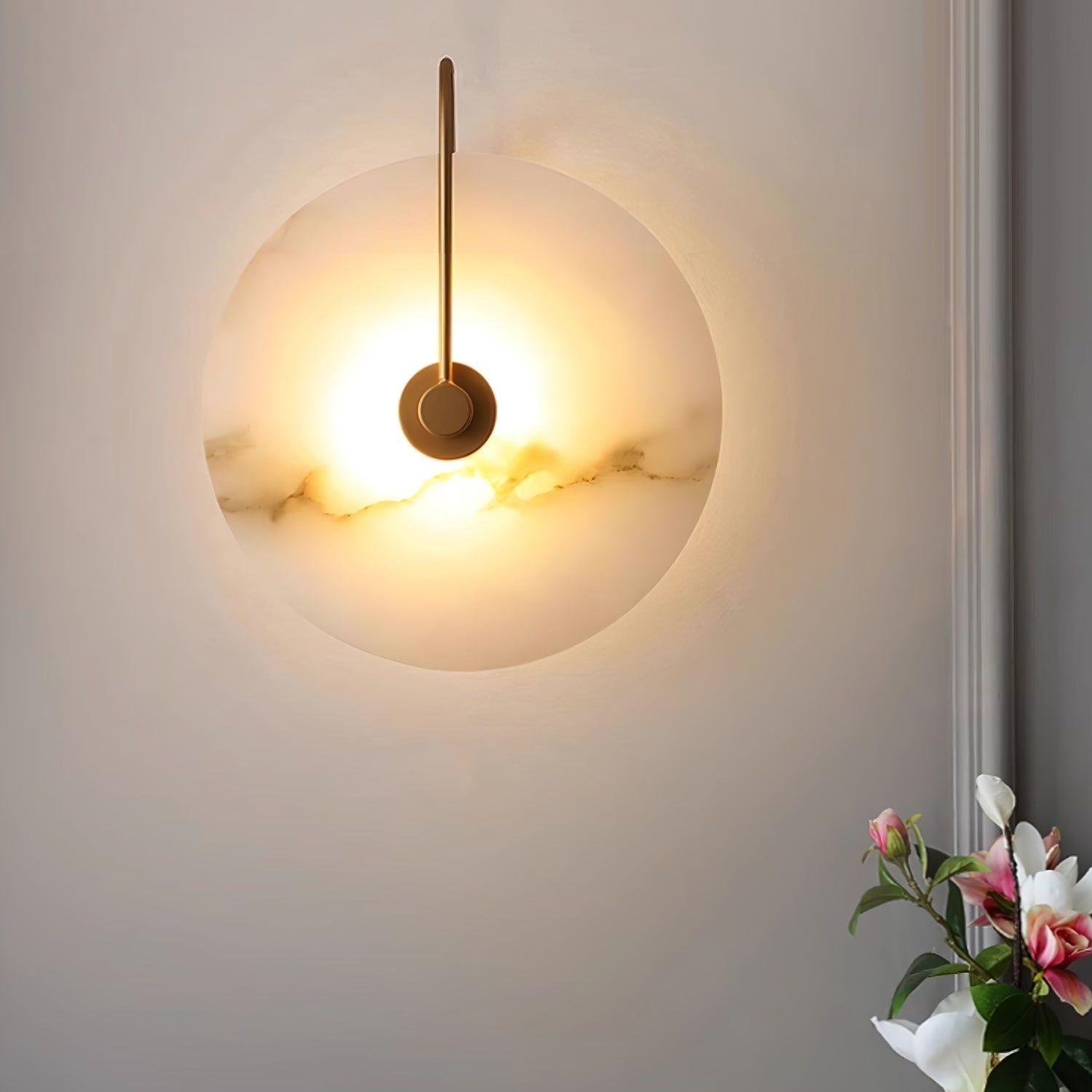 LuxeStone Light - Moderne Stein LED-Wandleuchte