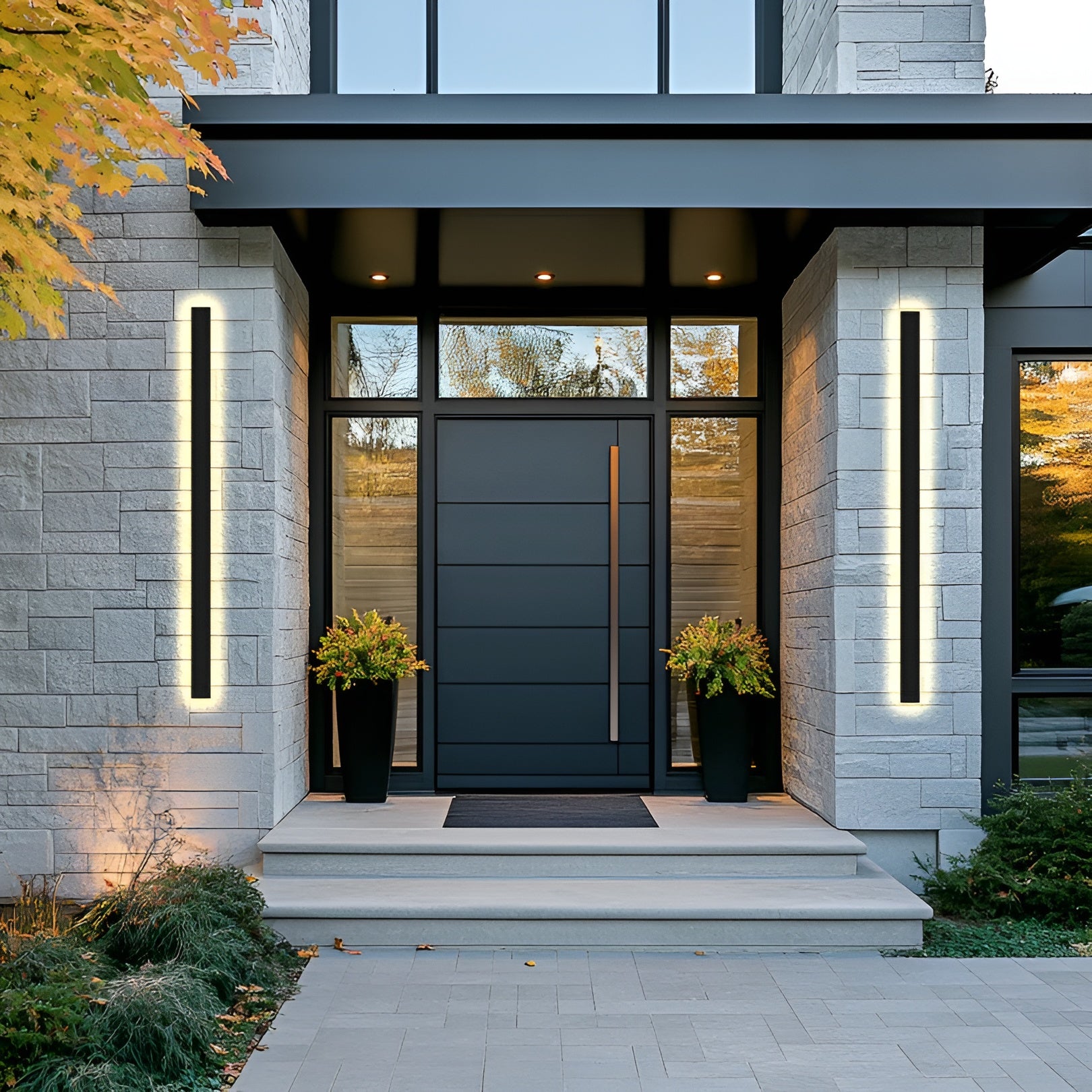 Aluminium LED Außenleuchte – Stilvoll & Wasserdicht | Für Terrasse, Eingang & Wohnzimmer